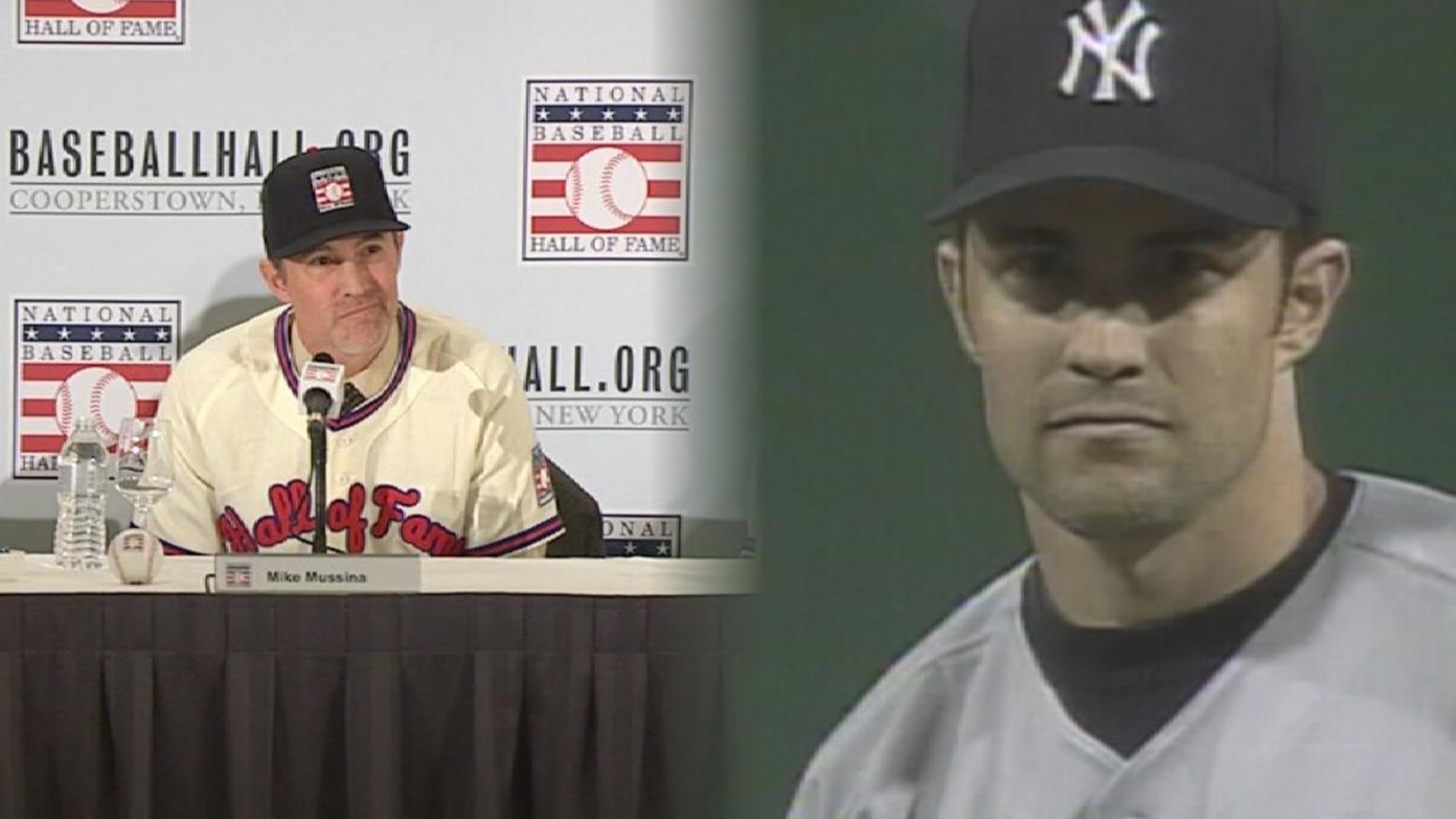 Mike Mussina reflects on a Hall of Fame career on his day at Yankee Stadium
