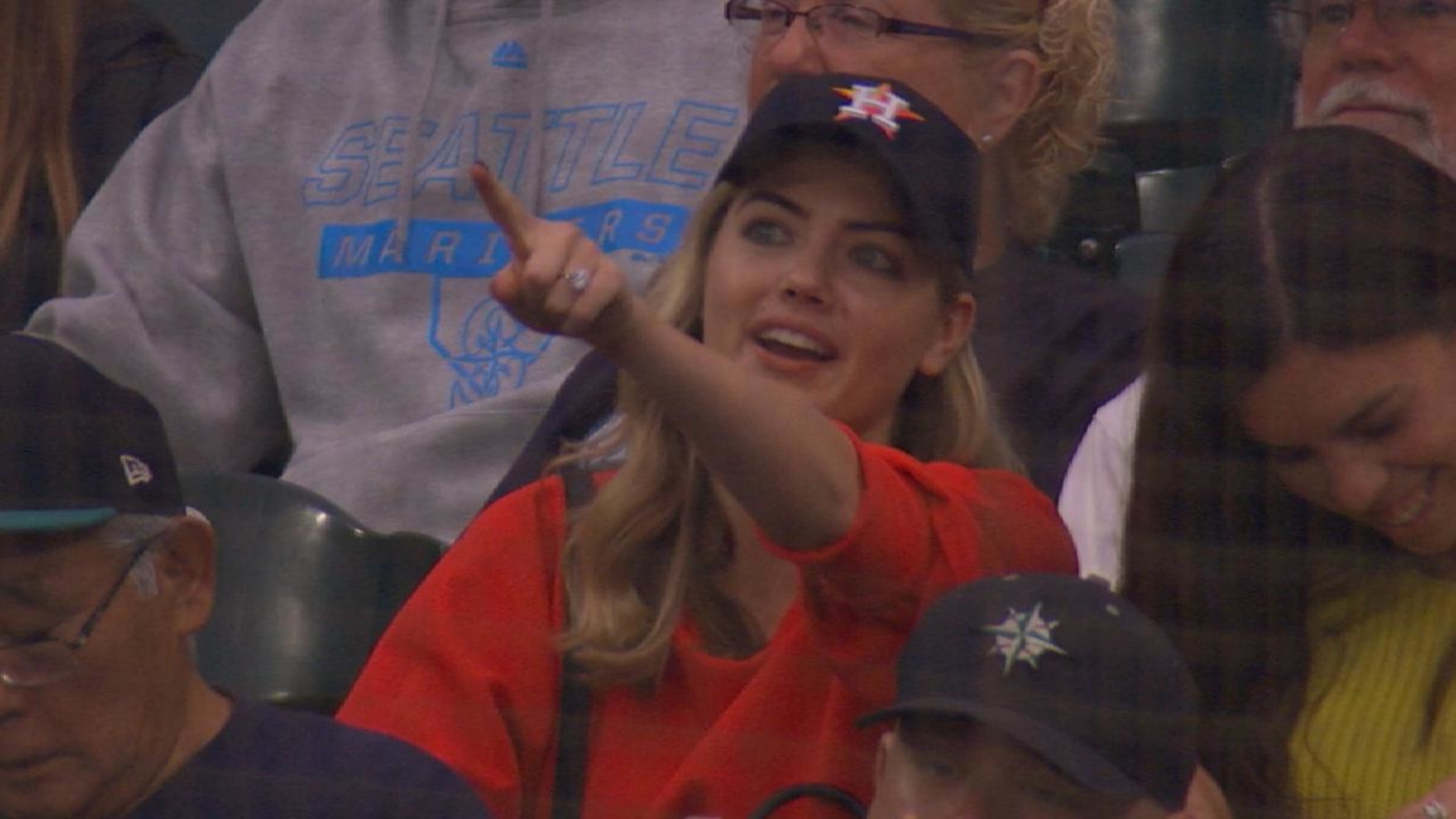 Kate Upton was in attendance for Justin Verlander's Astros debut