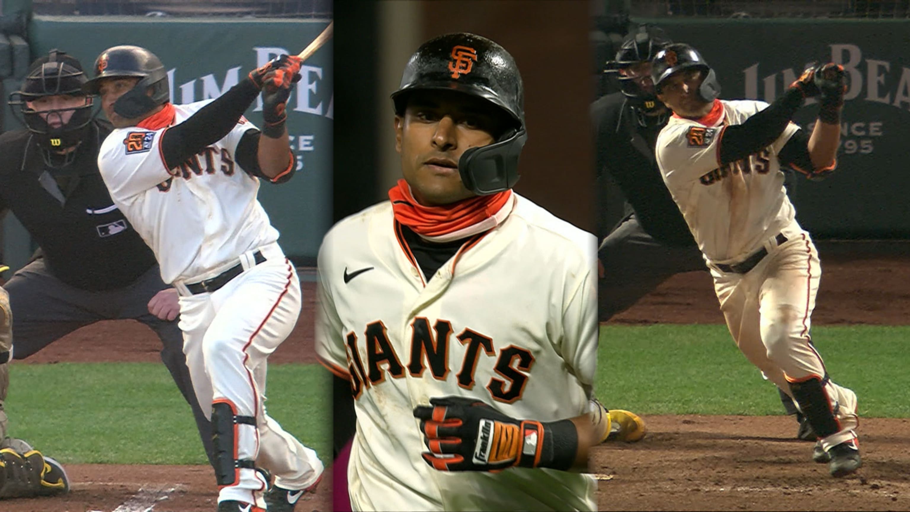 Donovan Solano RBI, He doesn't get his nickname Donnie Barrels for  nothing - Mike Yastrzemski, By San Francisco Giants