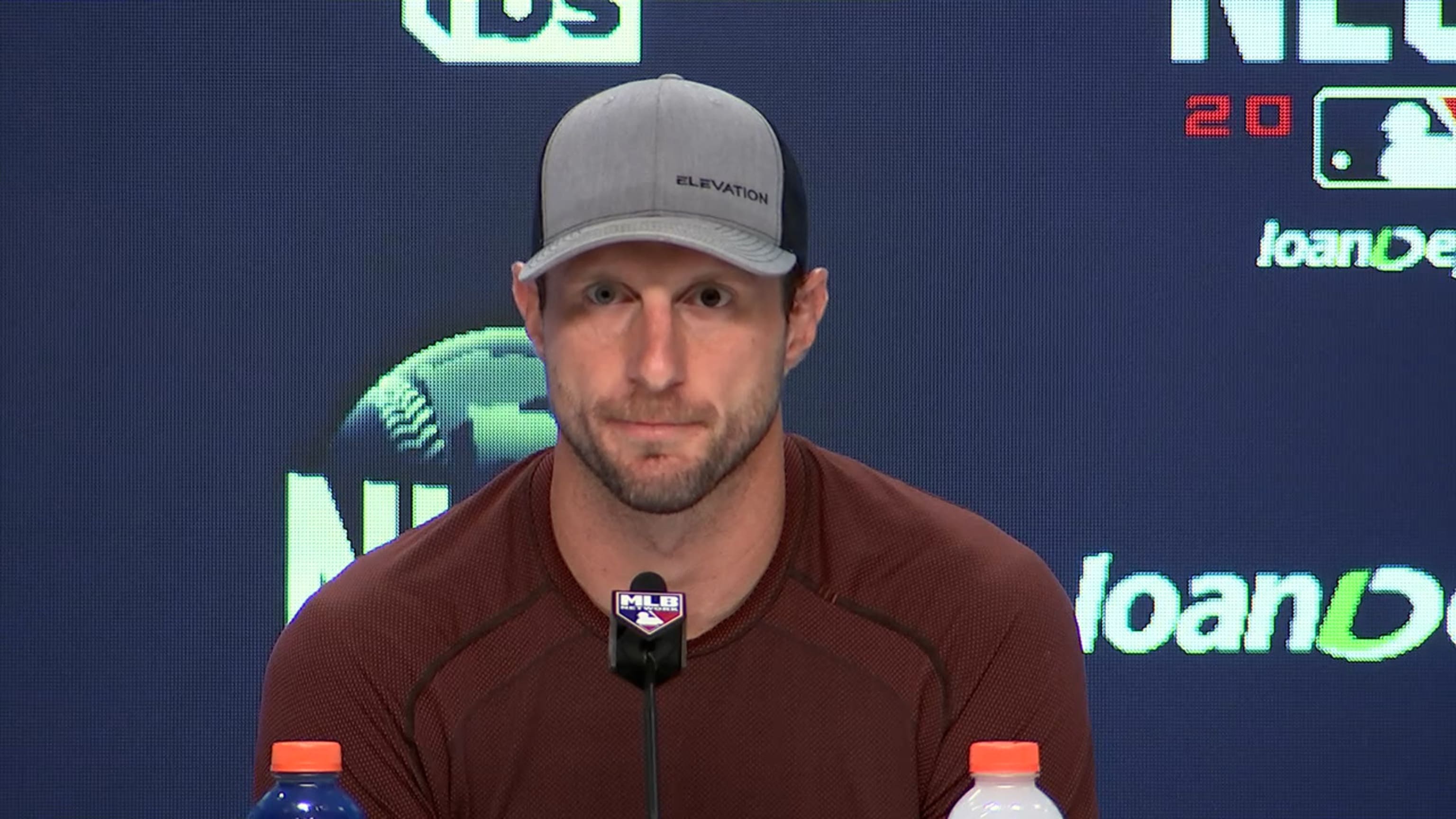 Max Scherzer on Game 2 start