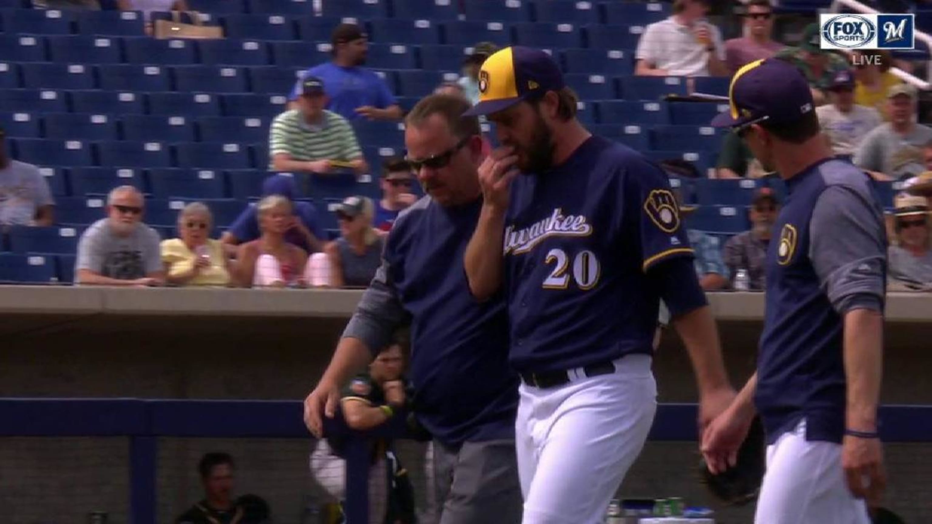 Brewers Wade Miley Boone Logan Injured