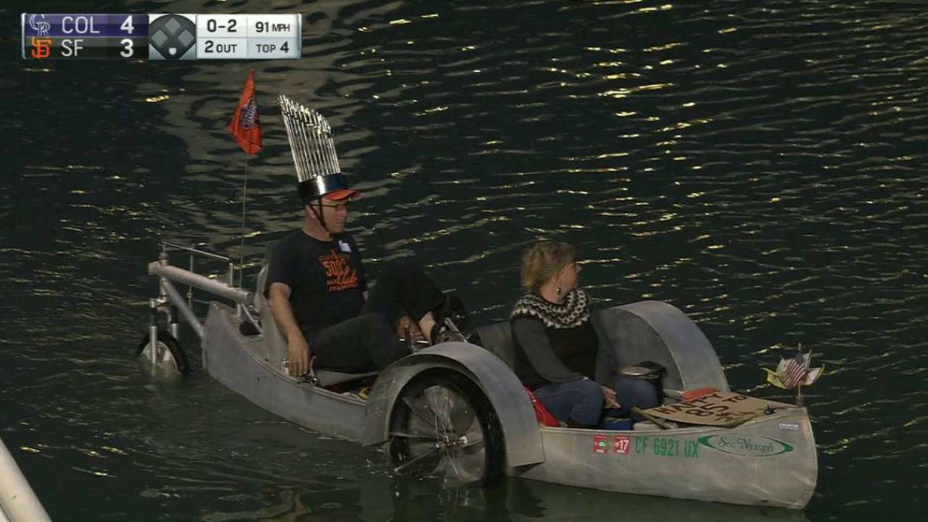 World Series Game 3 at McCovey Cove