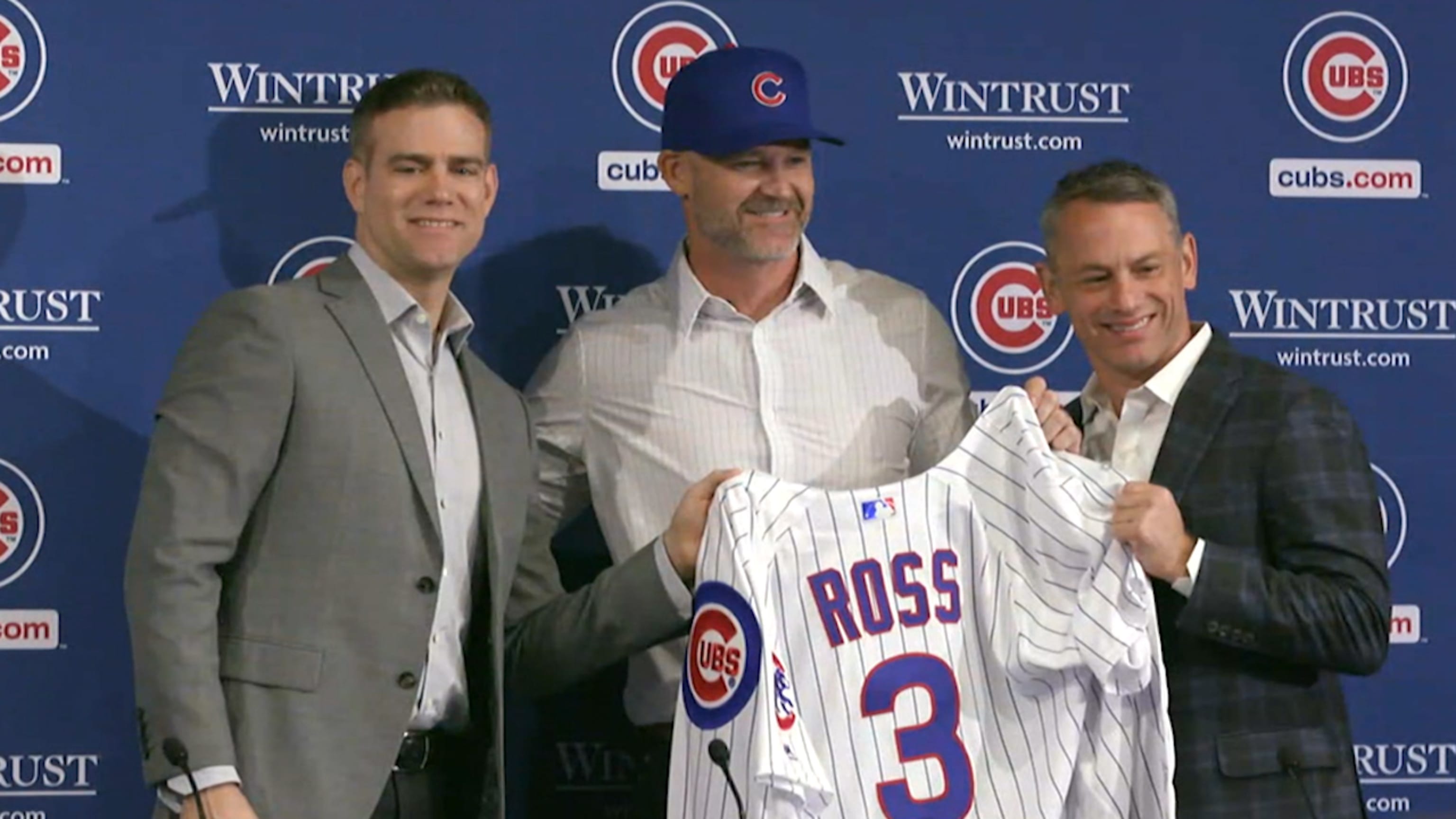 david ross cubs shirt