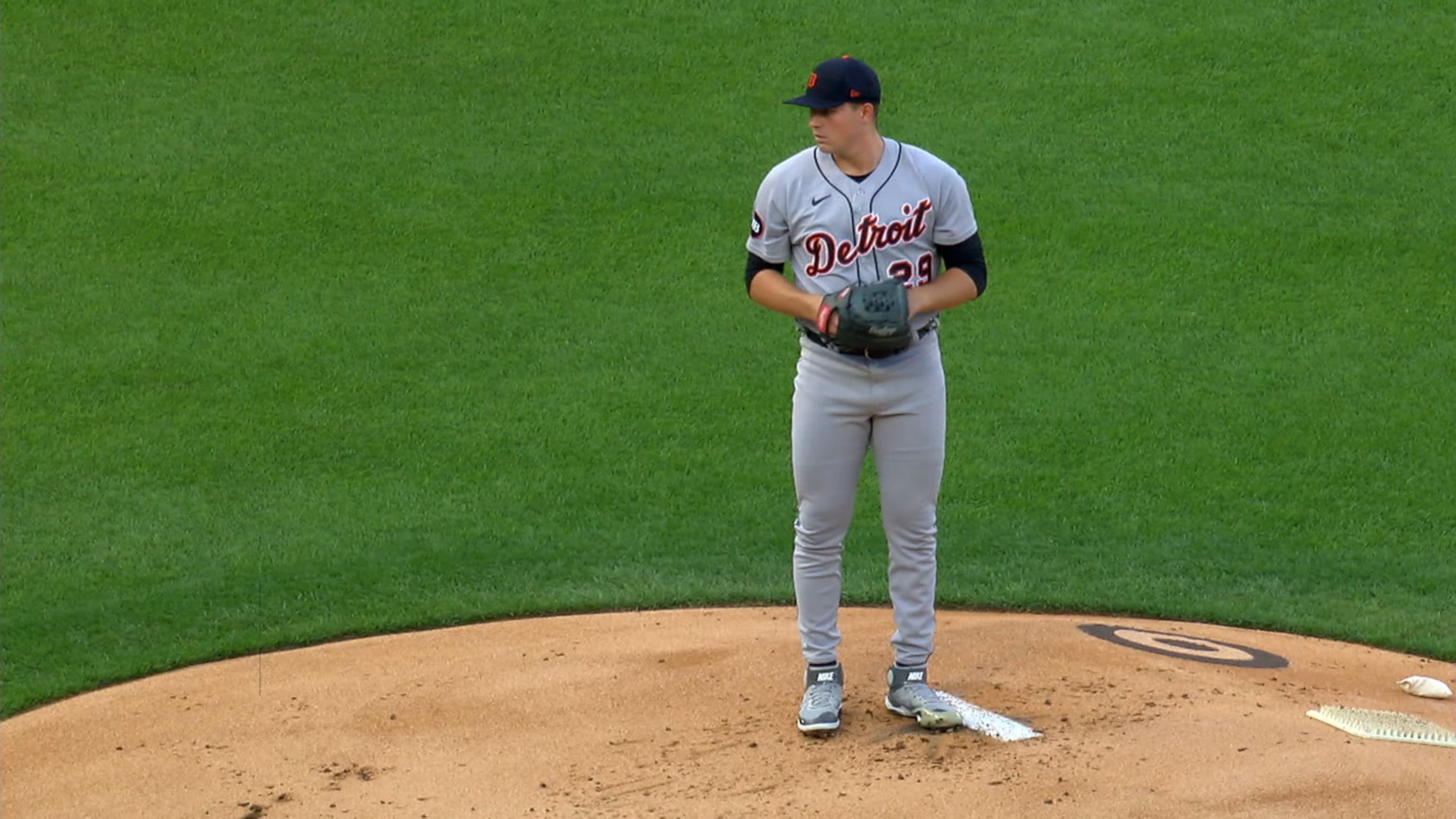 Spencer Turnbull faces hitters at Tigers Spring Training