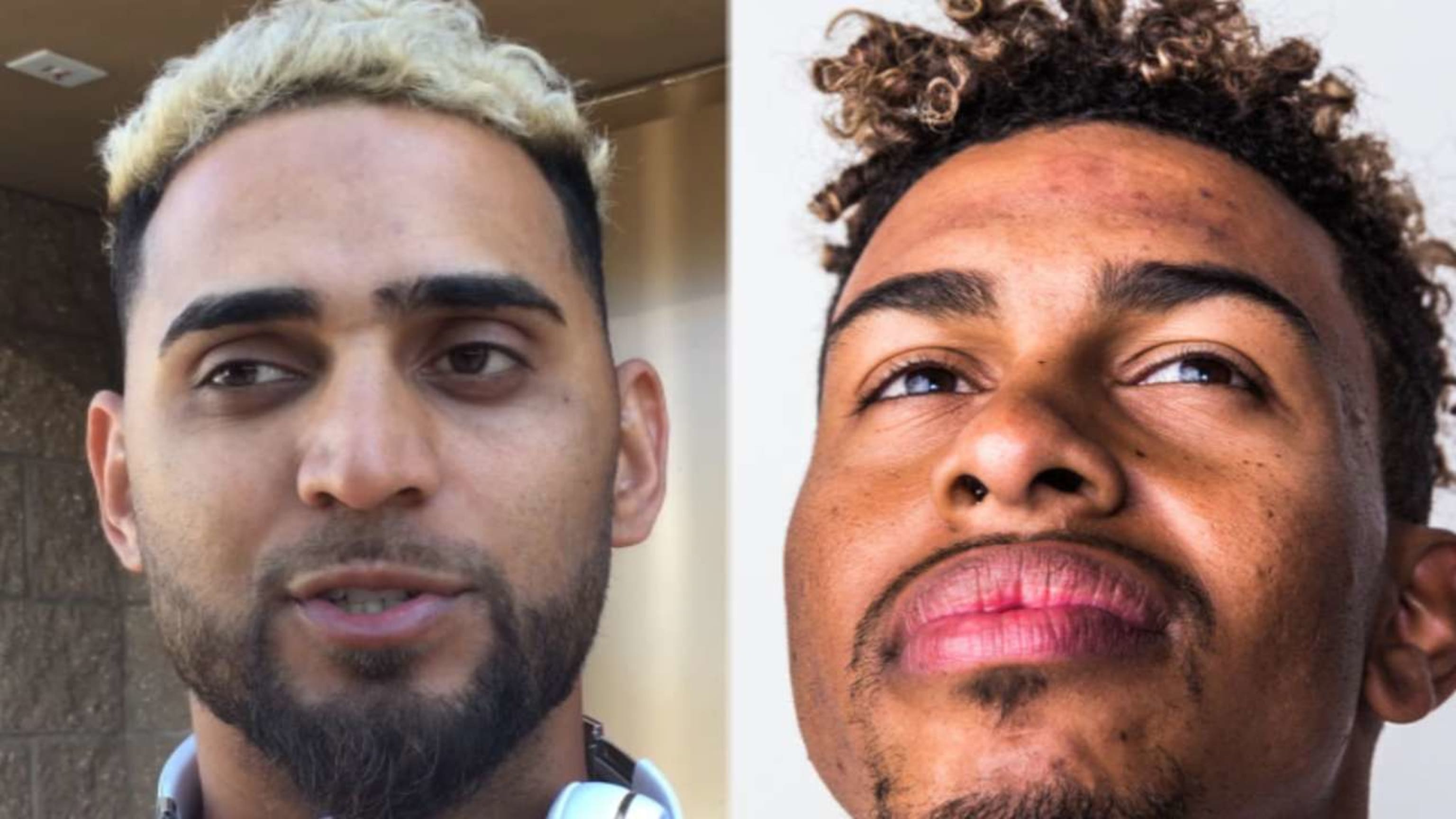 The Indians might have the most interesting hairstyles in all of MLB