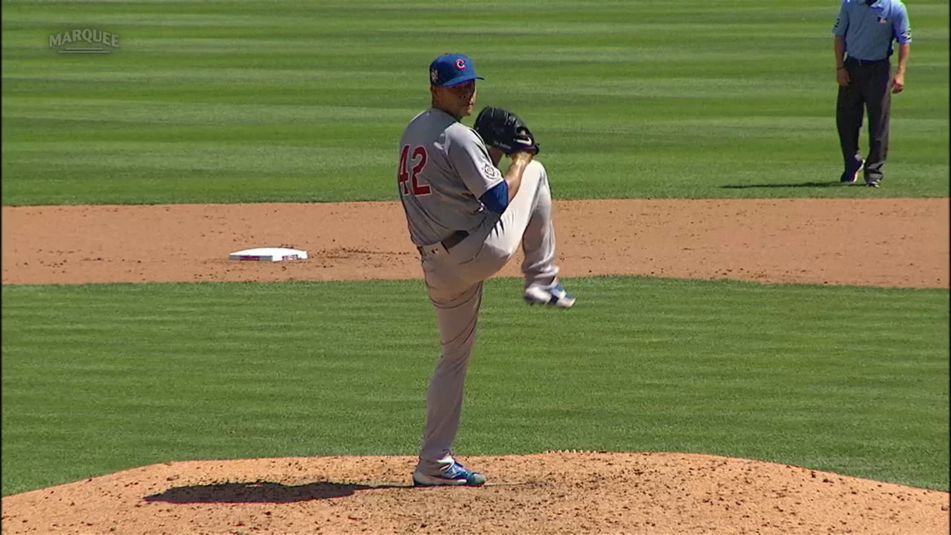 José Quintana K's six in relief