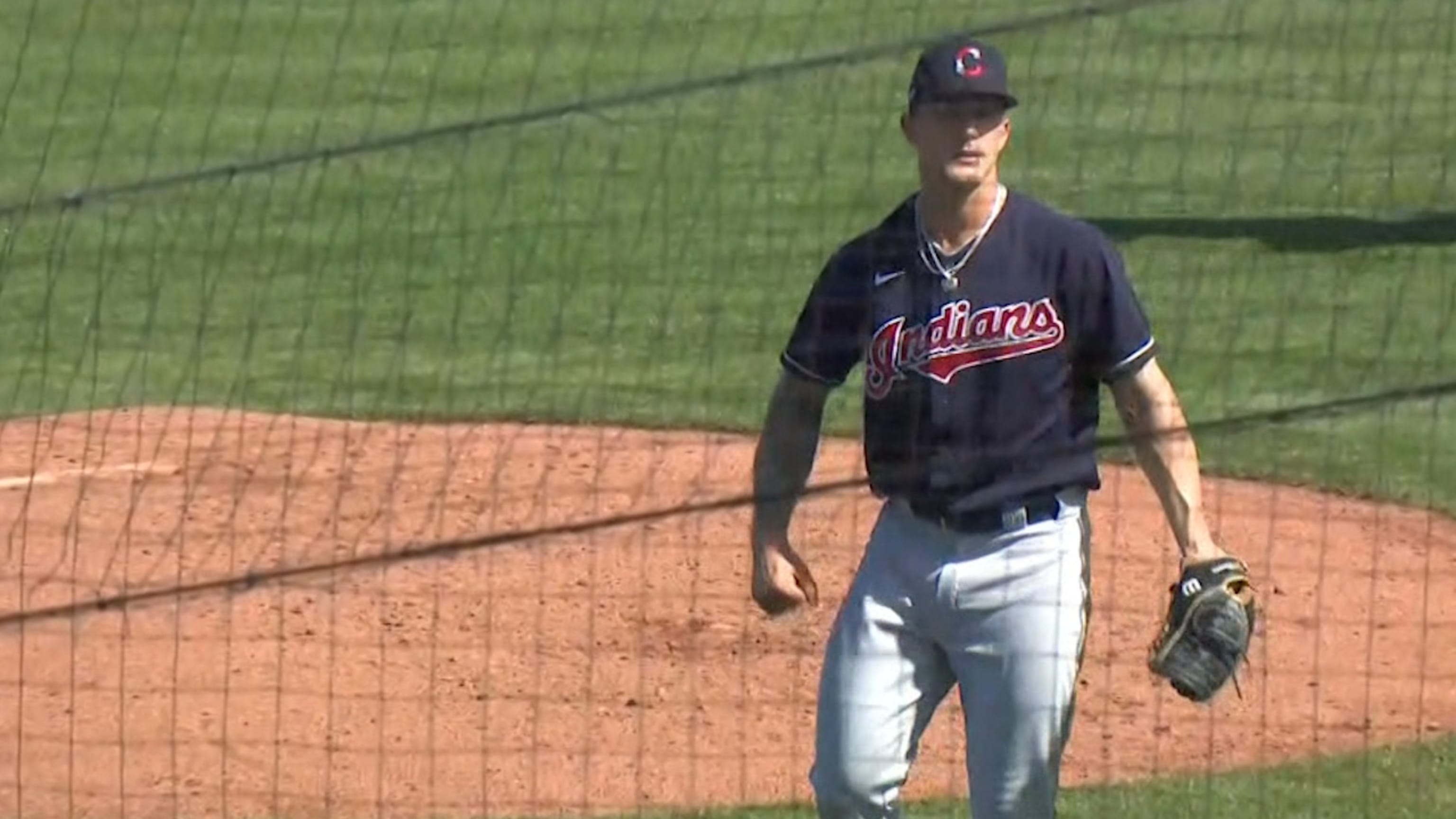 Tribe starting pitcher Zach Plesac returning from injury