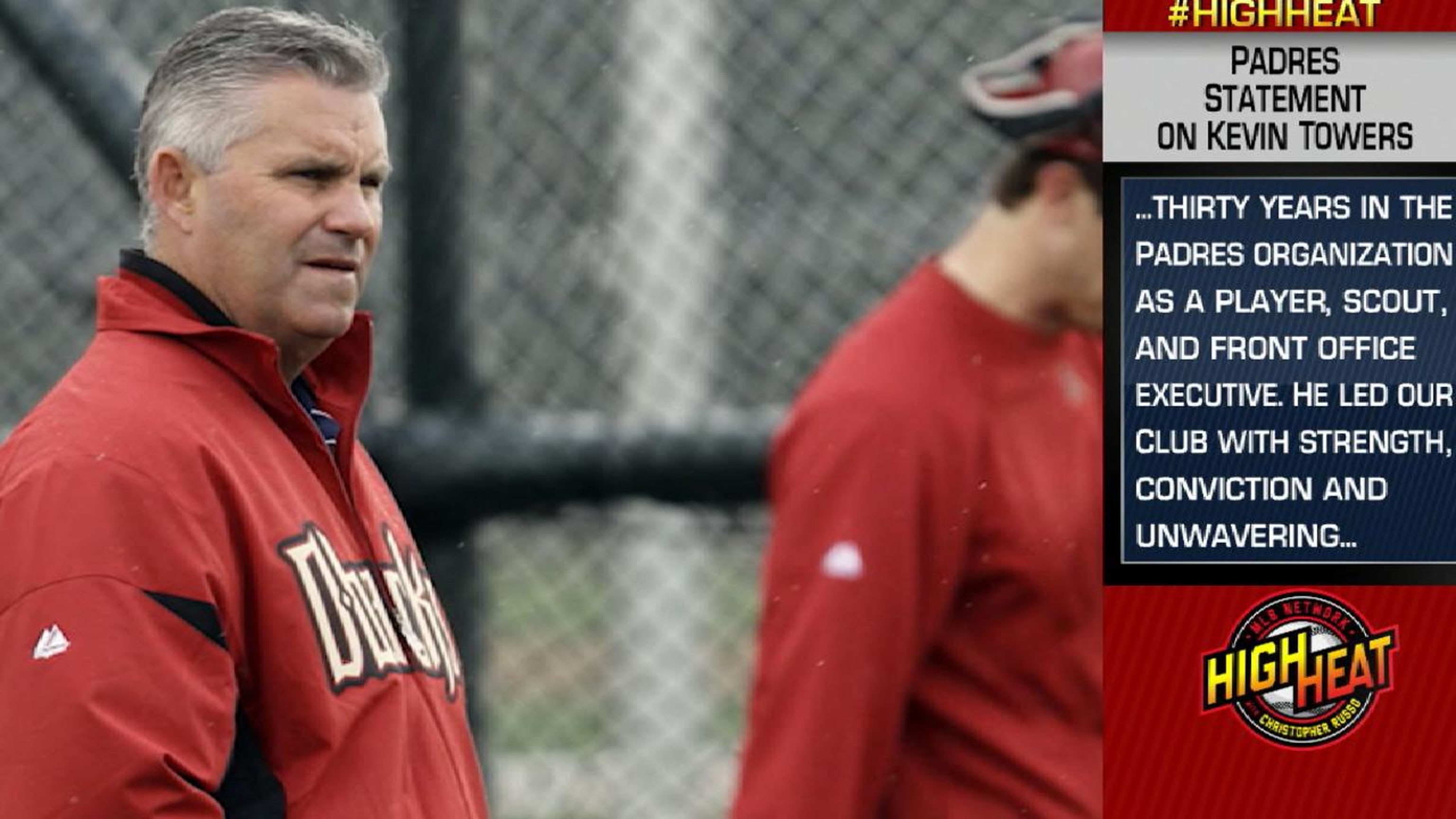 Former Padres, Diamondbacks general manager Kevin Towers dies at age 56 -  NBC Sports