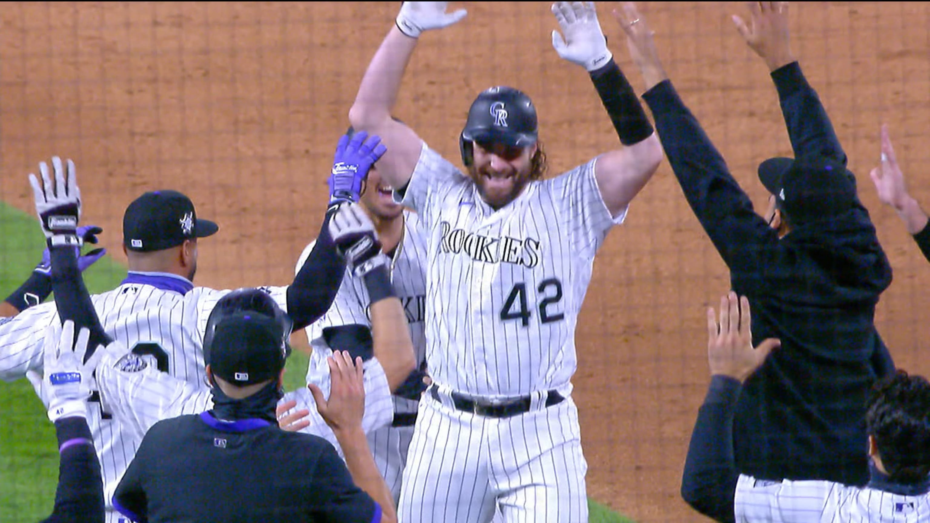 Rockies win game two of doubleheader against virus-shortened Padres 3-2 in  walk-off fashion