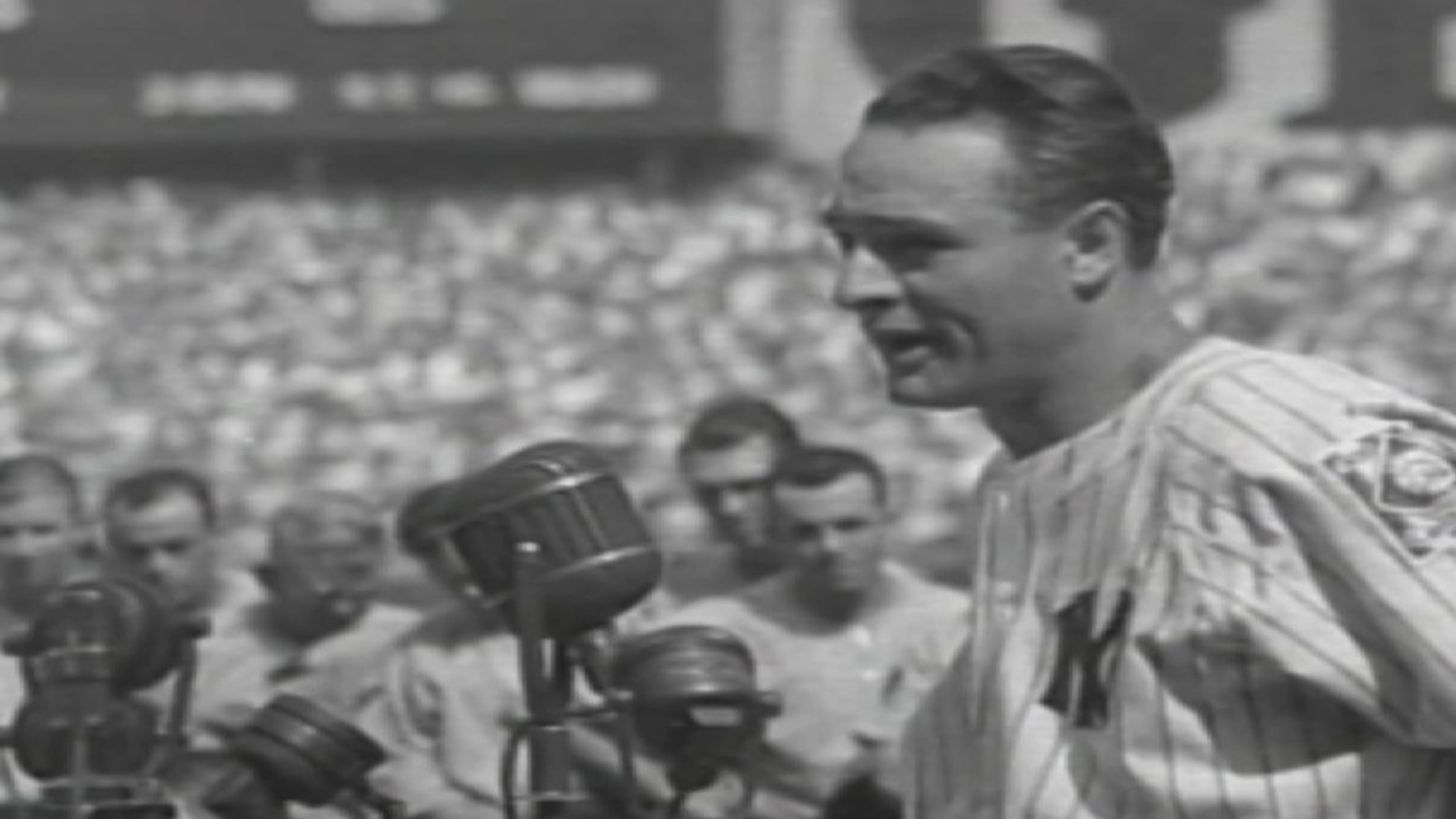 Gehrig's iconic speech