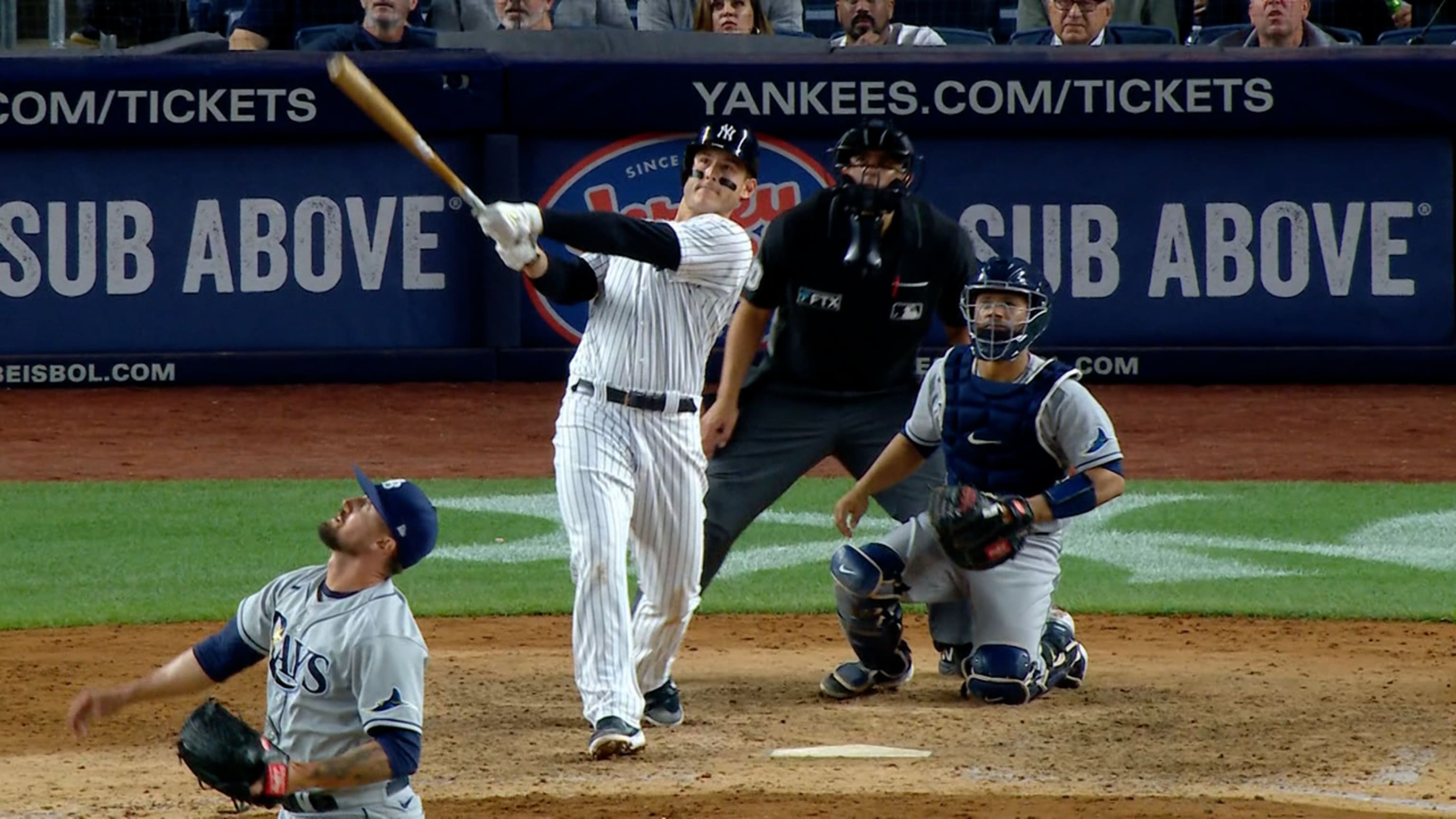 Anthony Rizzo's second homer of game gives Yankees victory over