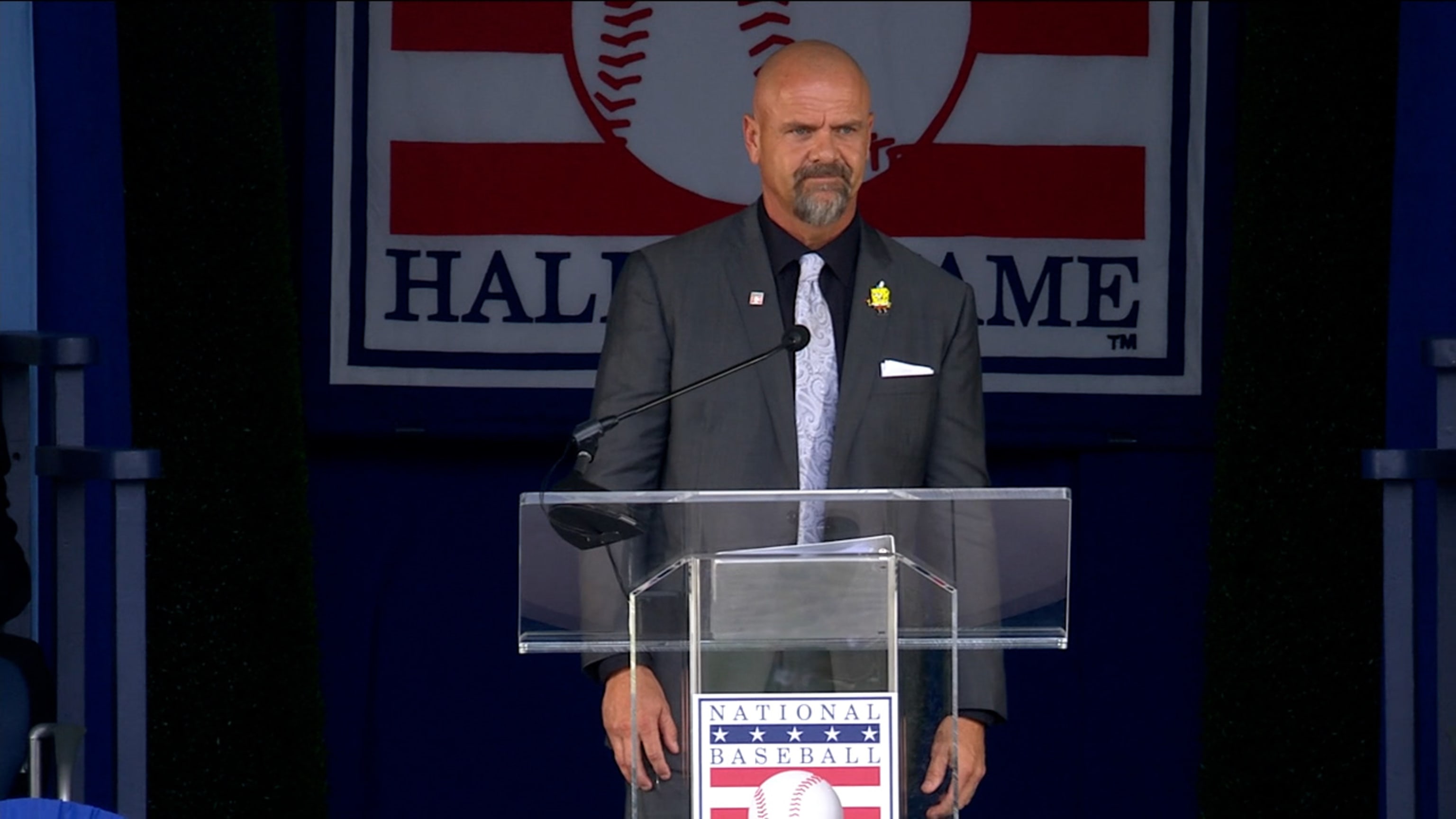 Larry Walker Postcard- Baseball Hall of Fame Induction Plaque- 2021- 2020
