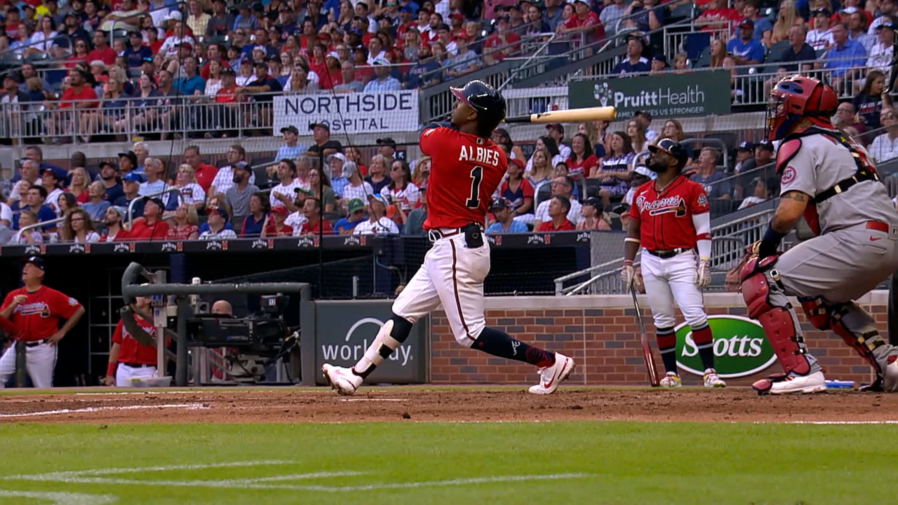 HR de dos carreras de Ozzie Albies