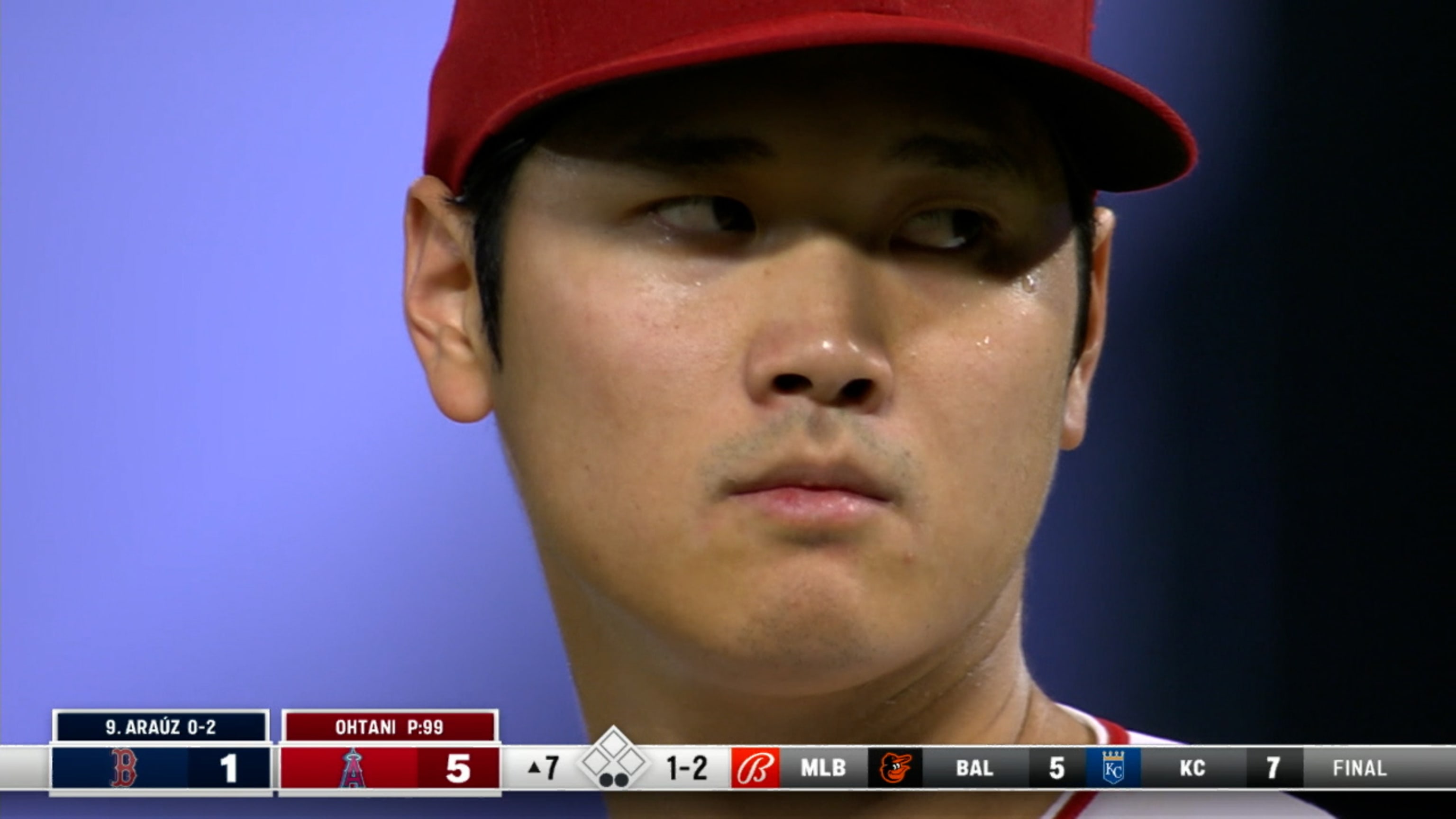 Ohtani luce en la loma y pega HR 