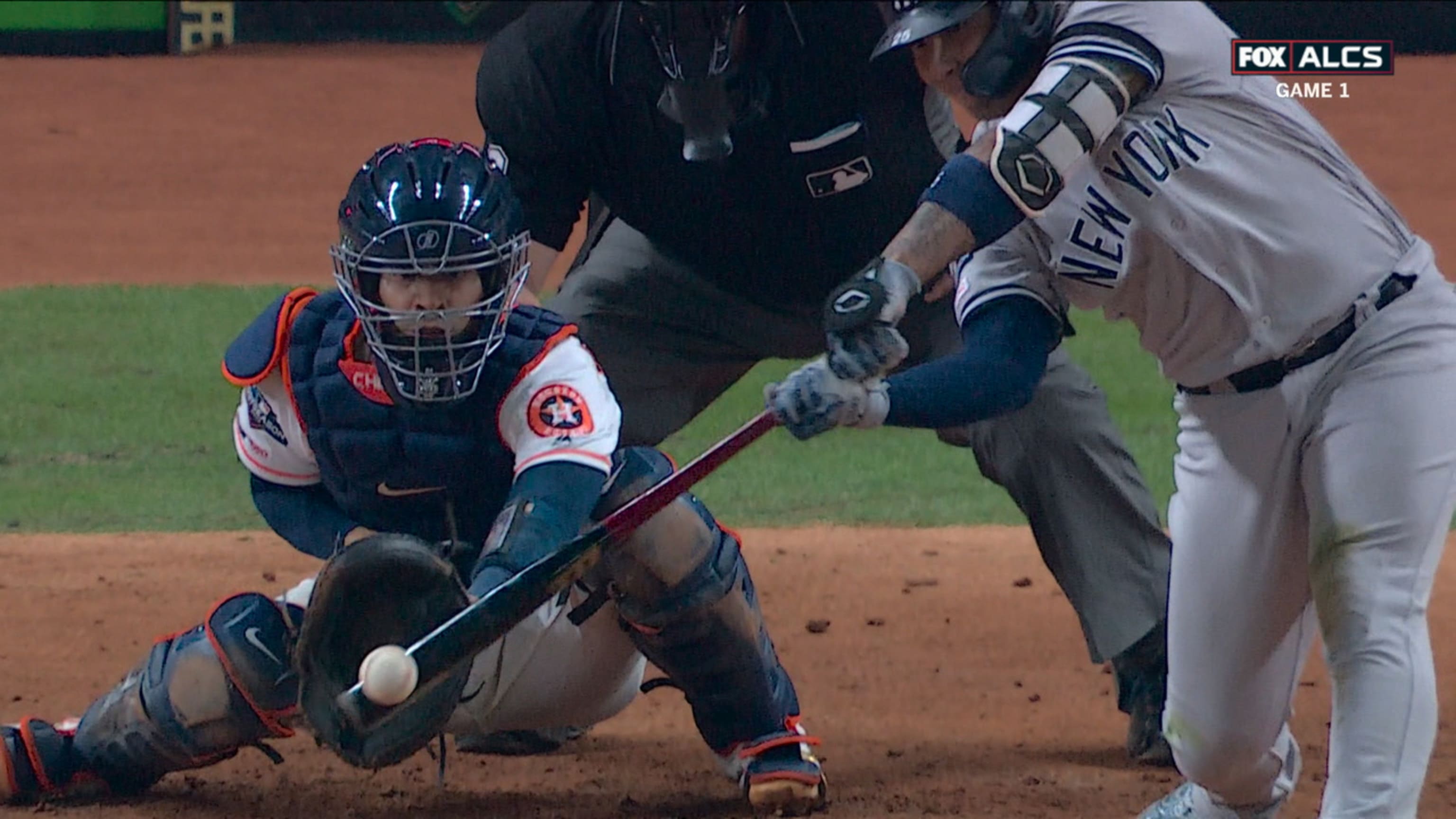 Yankees take down Astros 7-0 in Game 1 of ALCS behind Gleyber Torres' 5 RBIs