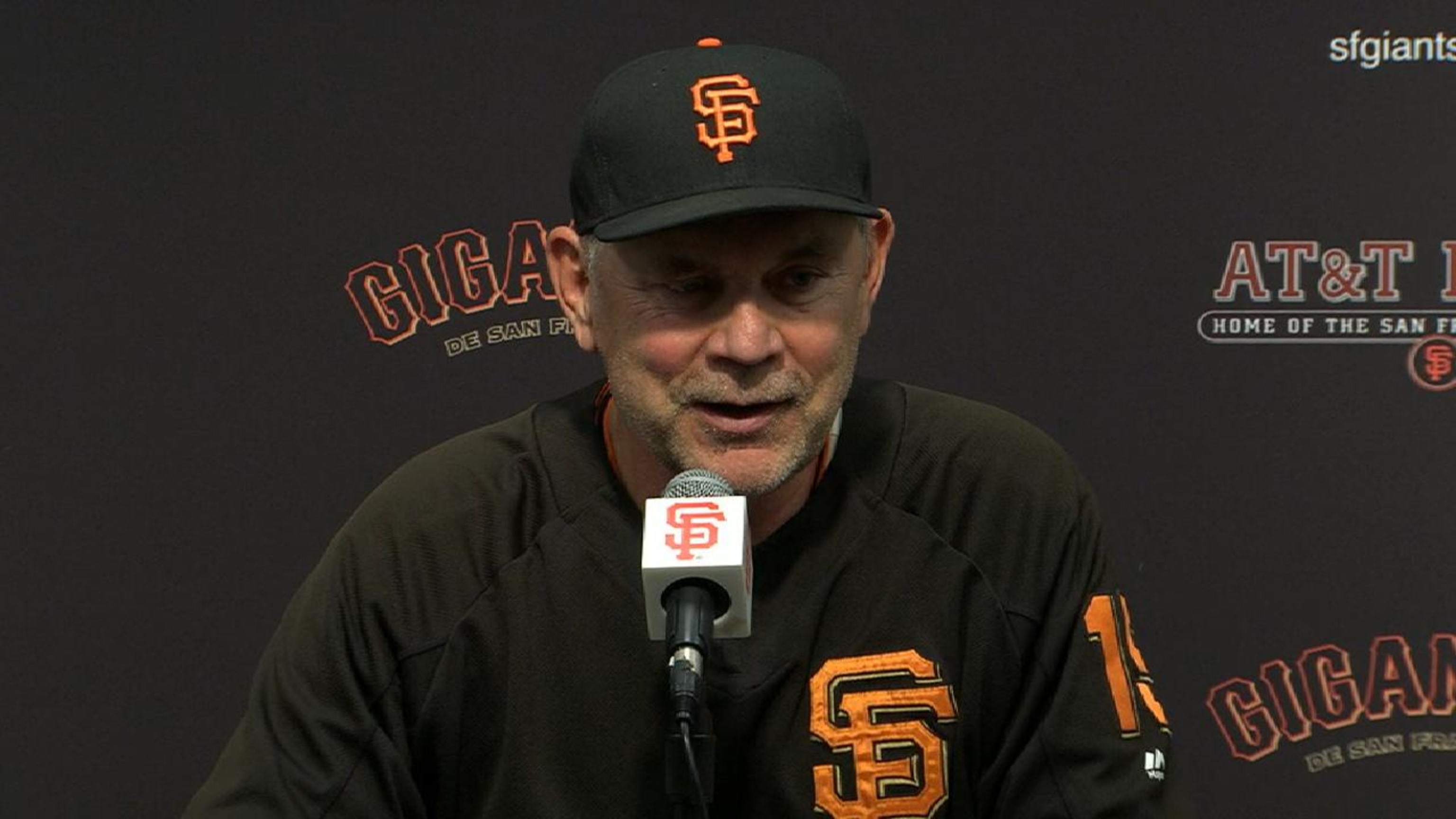 Bochy on Cain's scoreless start