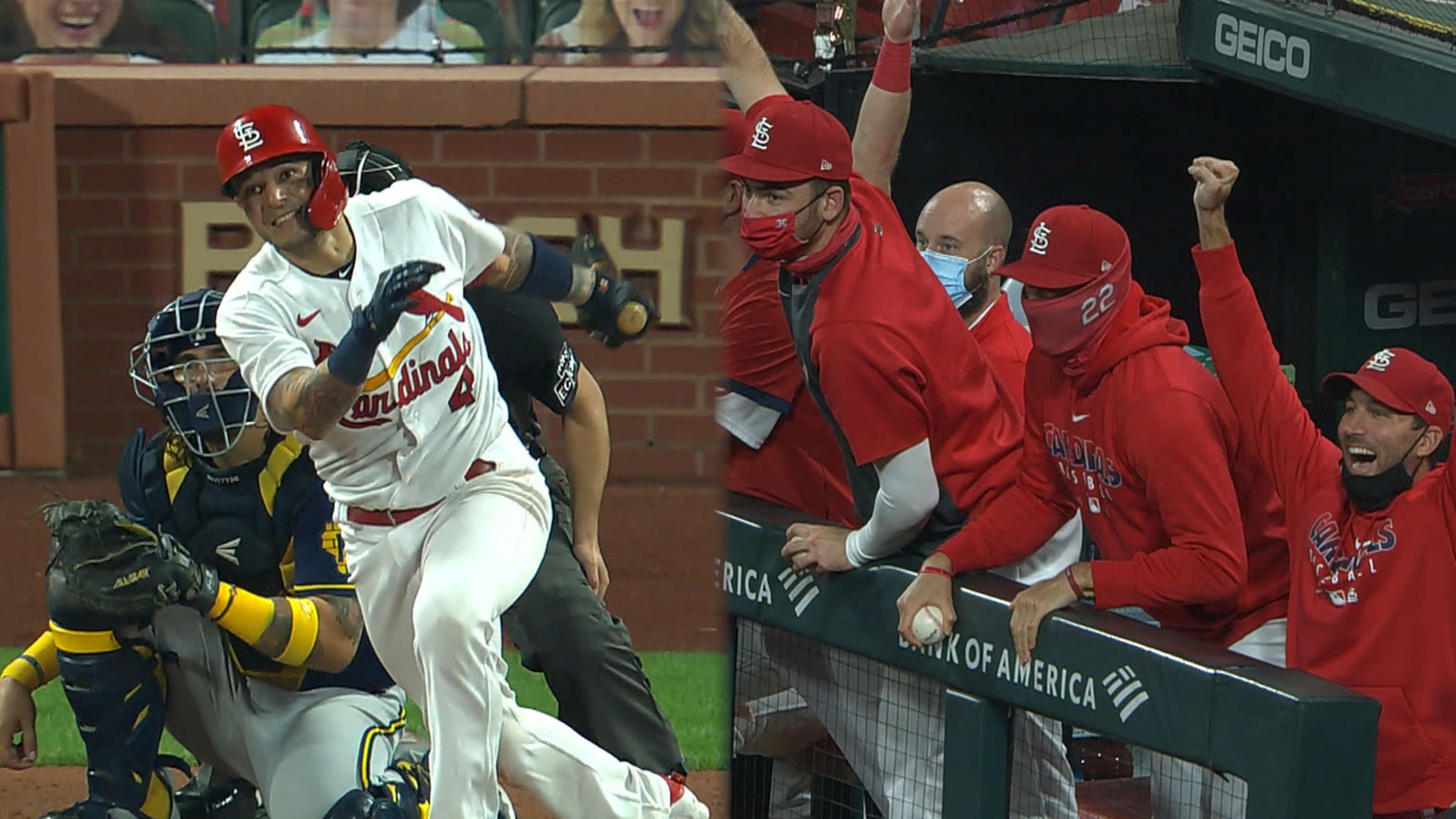 Yadier Molina catches 2,000th game as a Cardinal