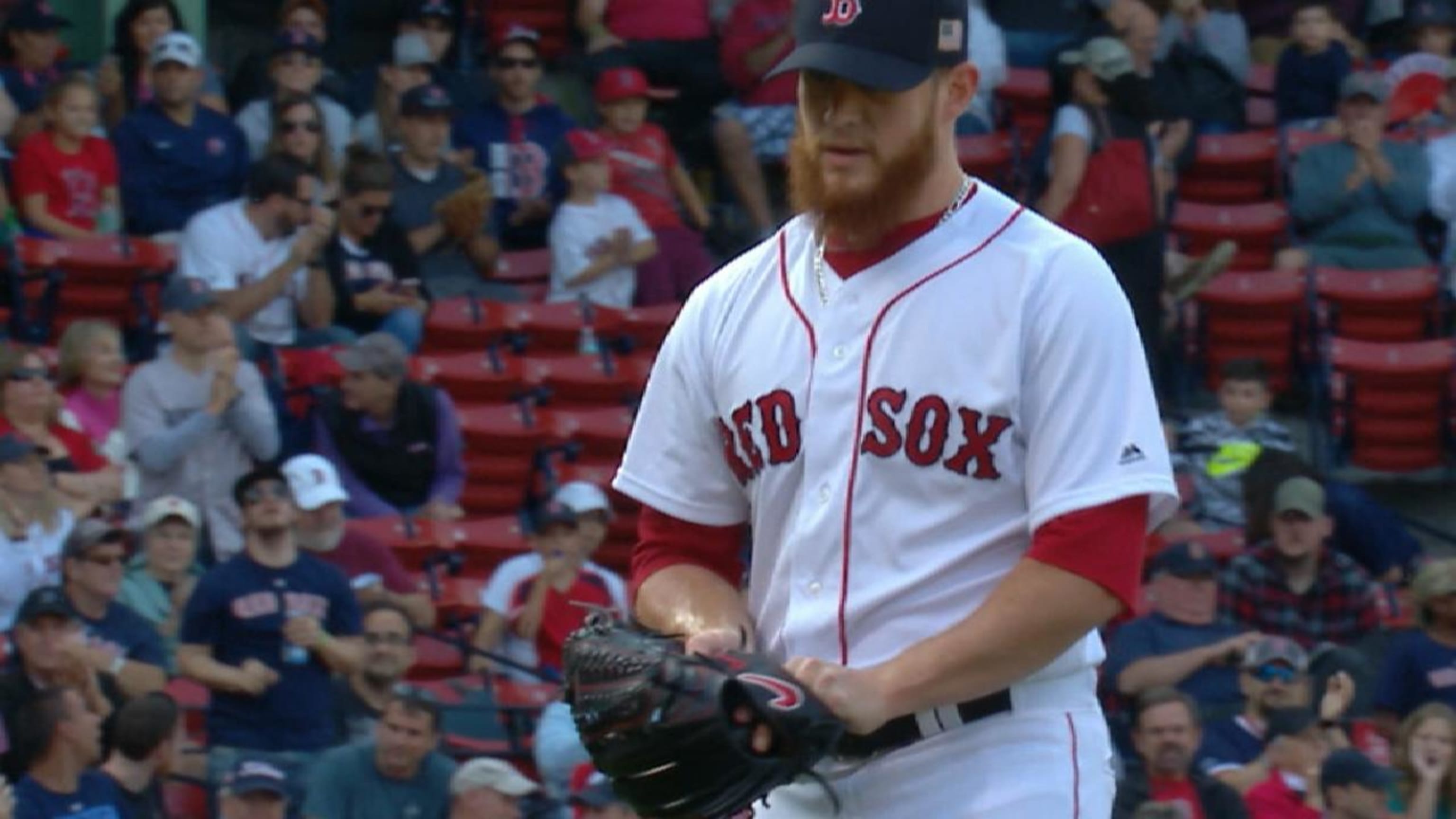 NBC Sports Boston on X: Craig Kimbrel back in #RedSox camp, but infant  daughter on his mind   / X