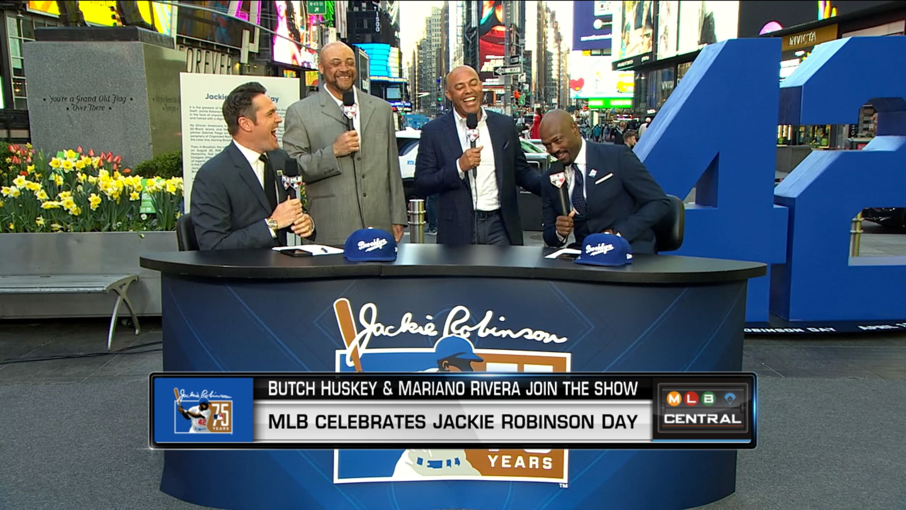 Huskey, Rivera on No. 42