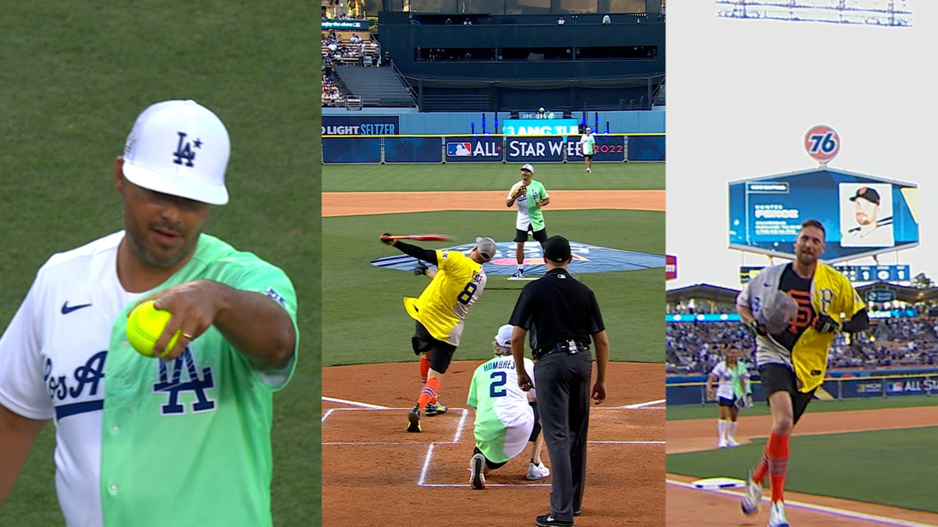 MLB All-Star Celebrity Softball Game: Giants Villain Roasts Dodgers Fans -  Inside the Dodgers