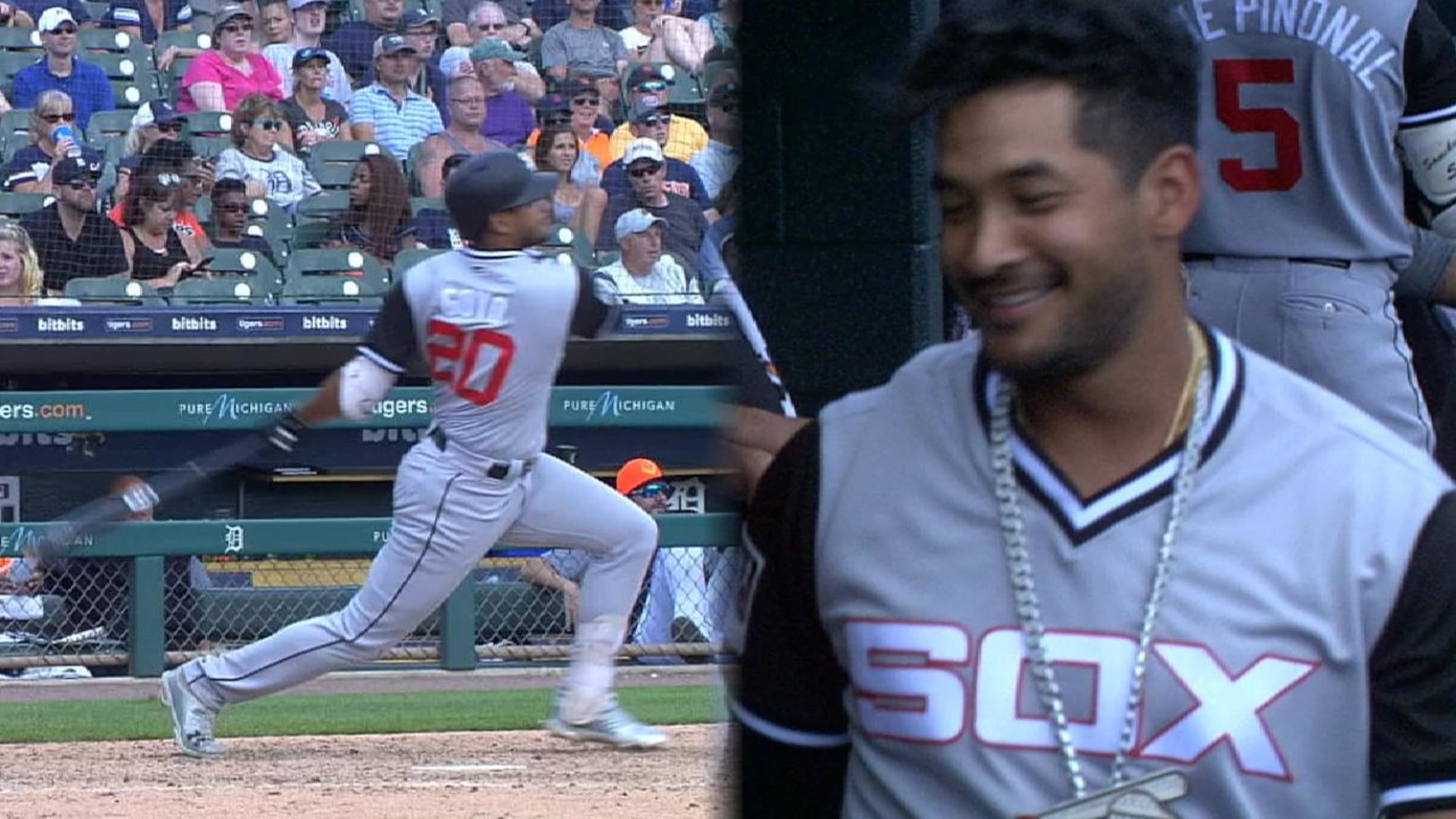 Rondon's long 2-run home run
