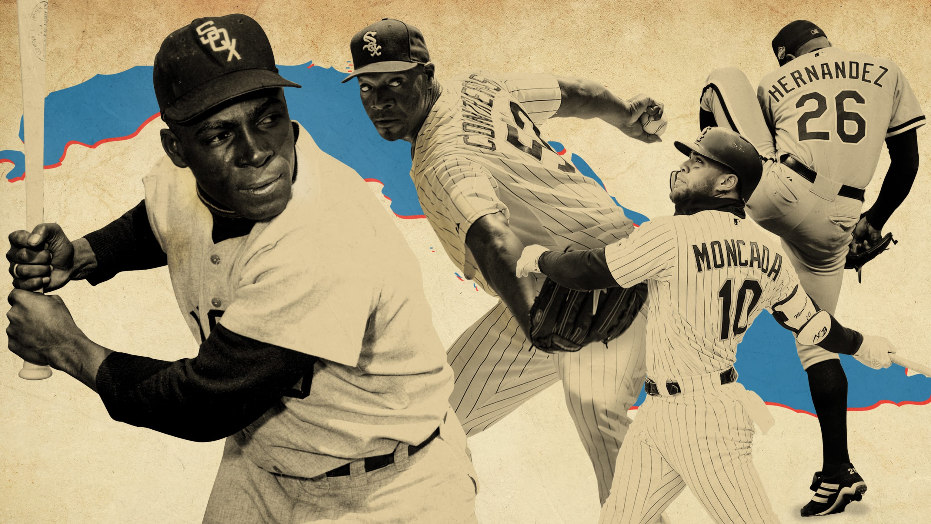 White Sox players on Cuba
