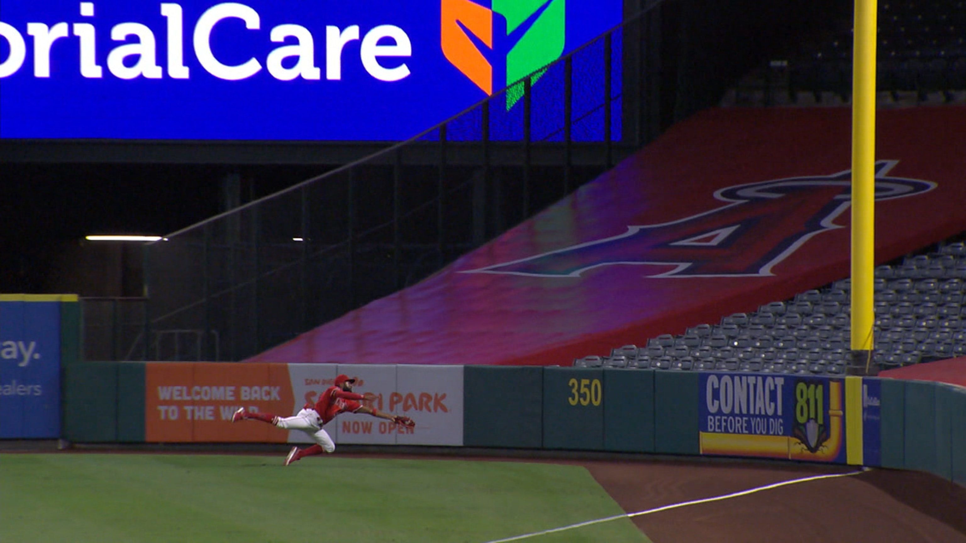 Trout ties Salmon's Angels career HR record with No. 299