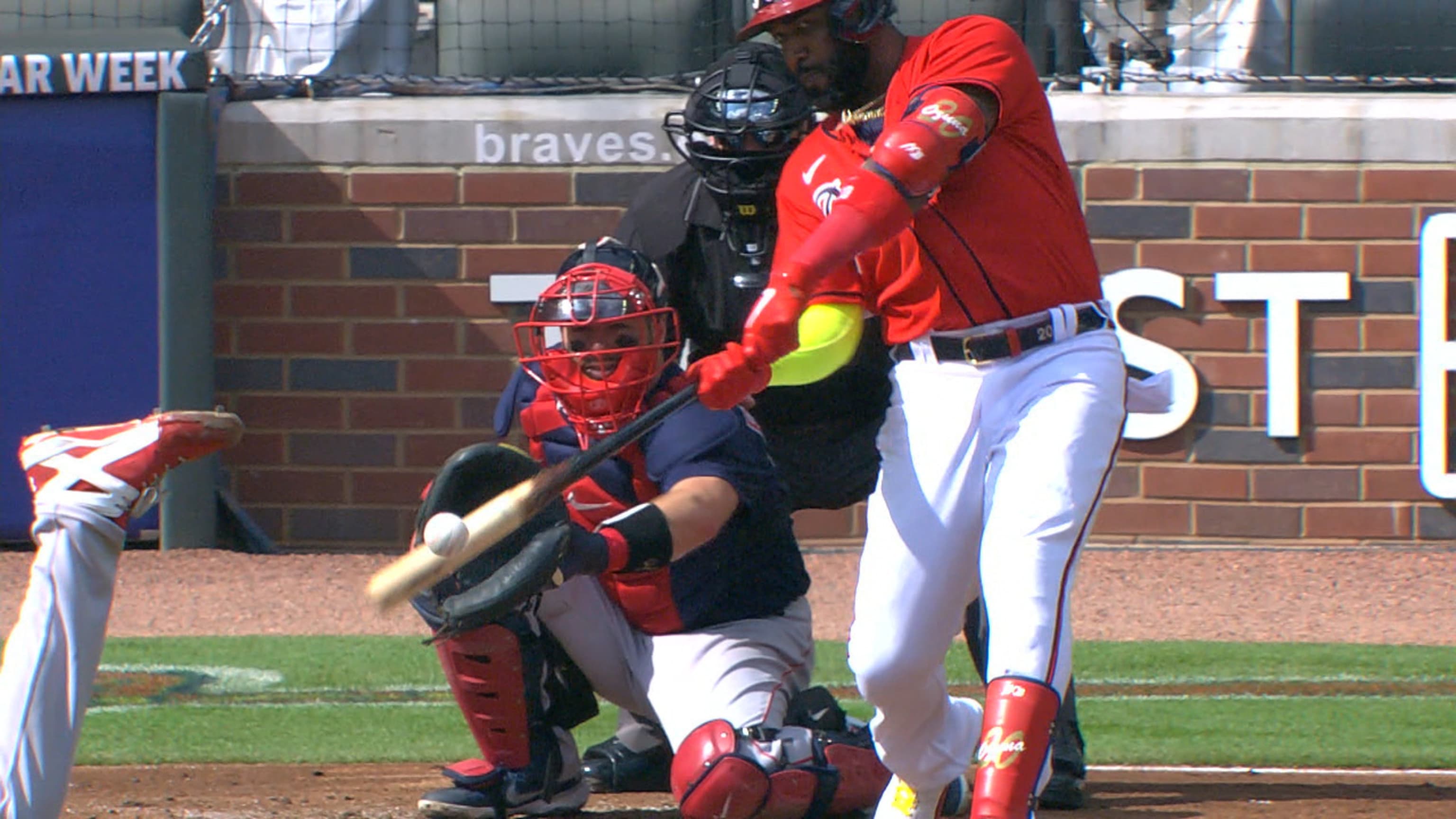 HR solitario de Marcell Ozuna 