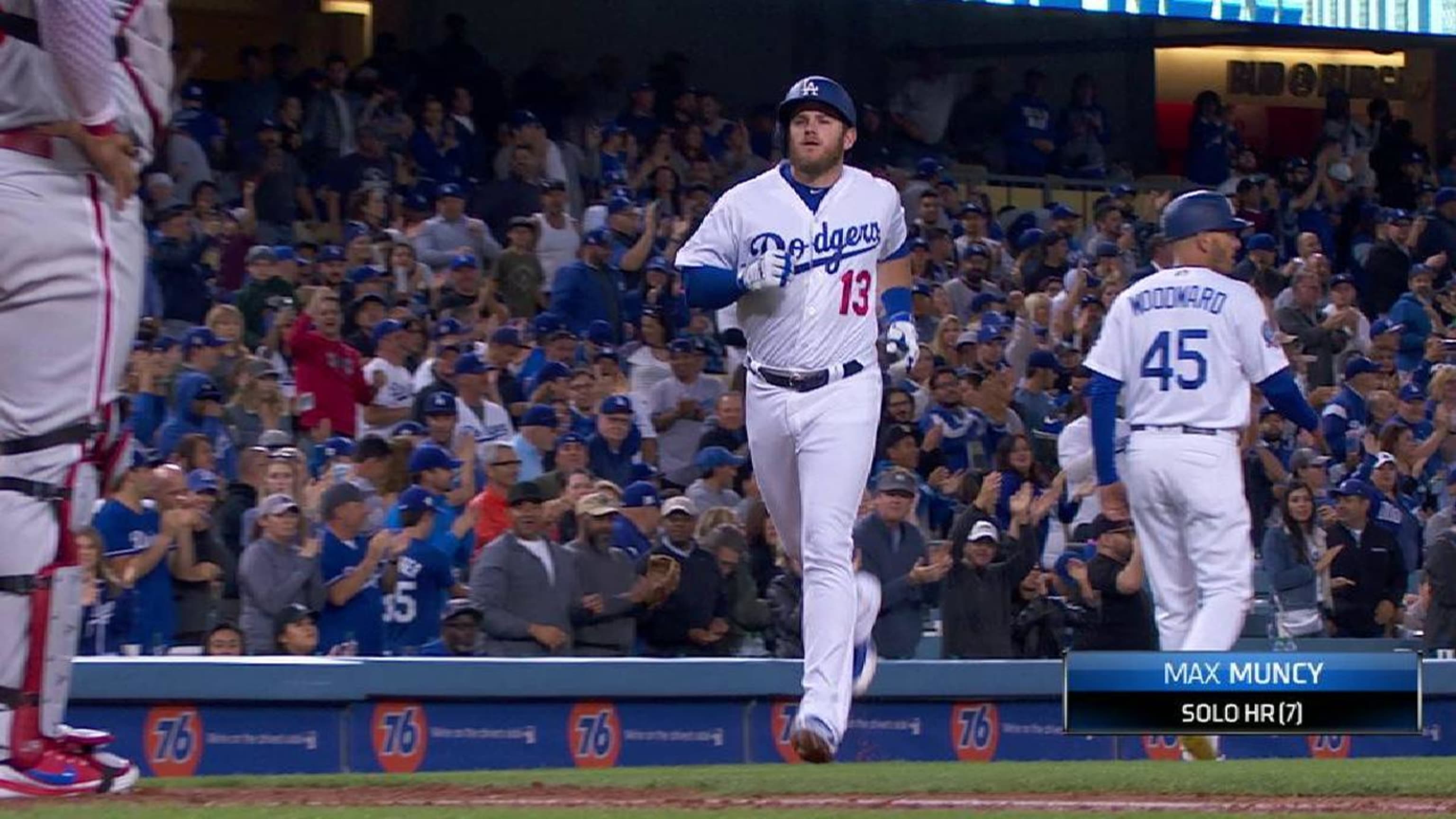 Muncy's solo homer