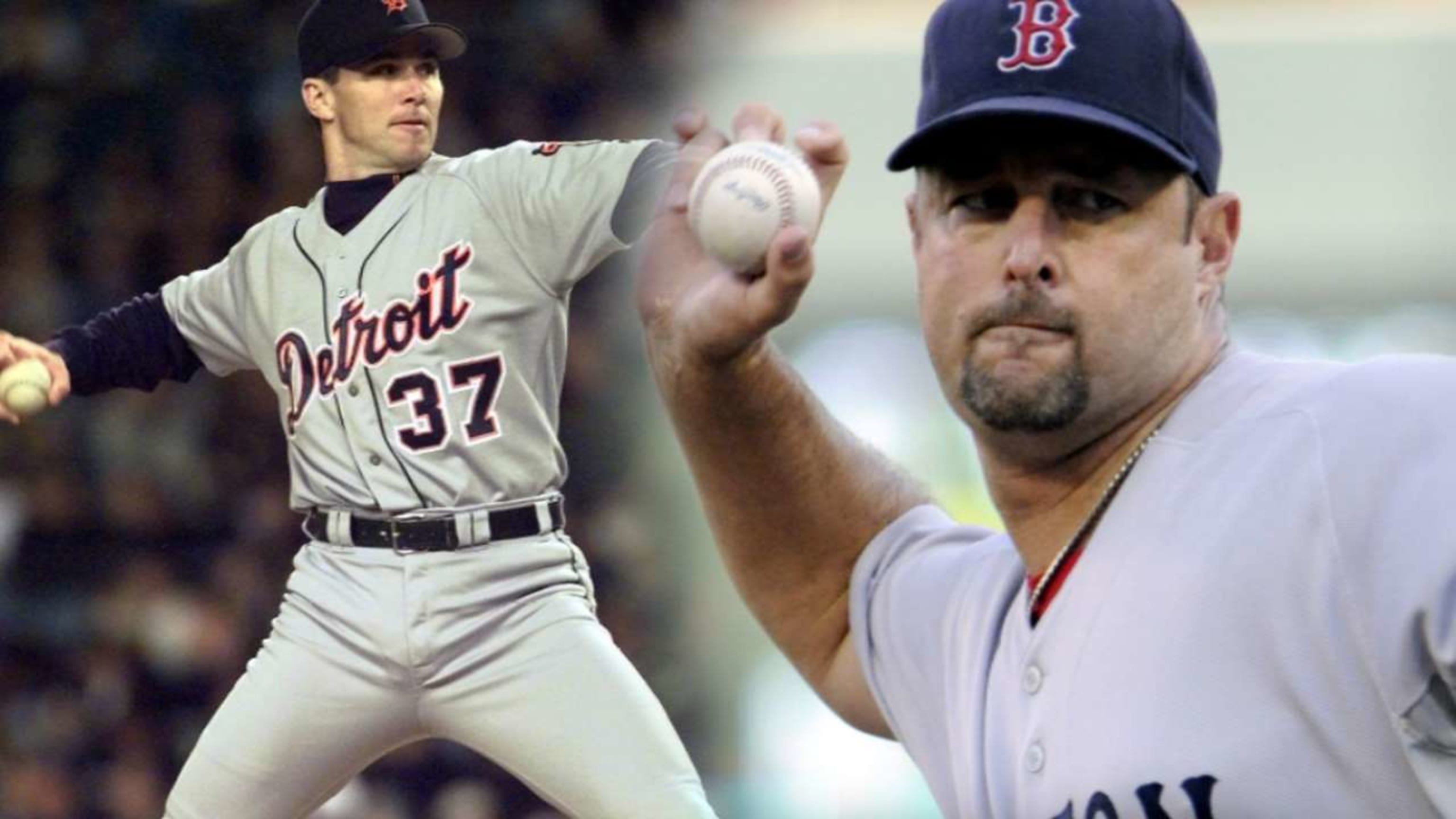 Boston Red Sox pitcher Tim Wakefield winds up with his knuckleball