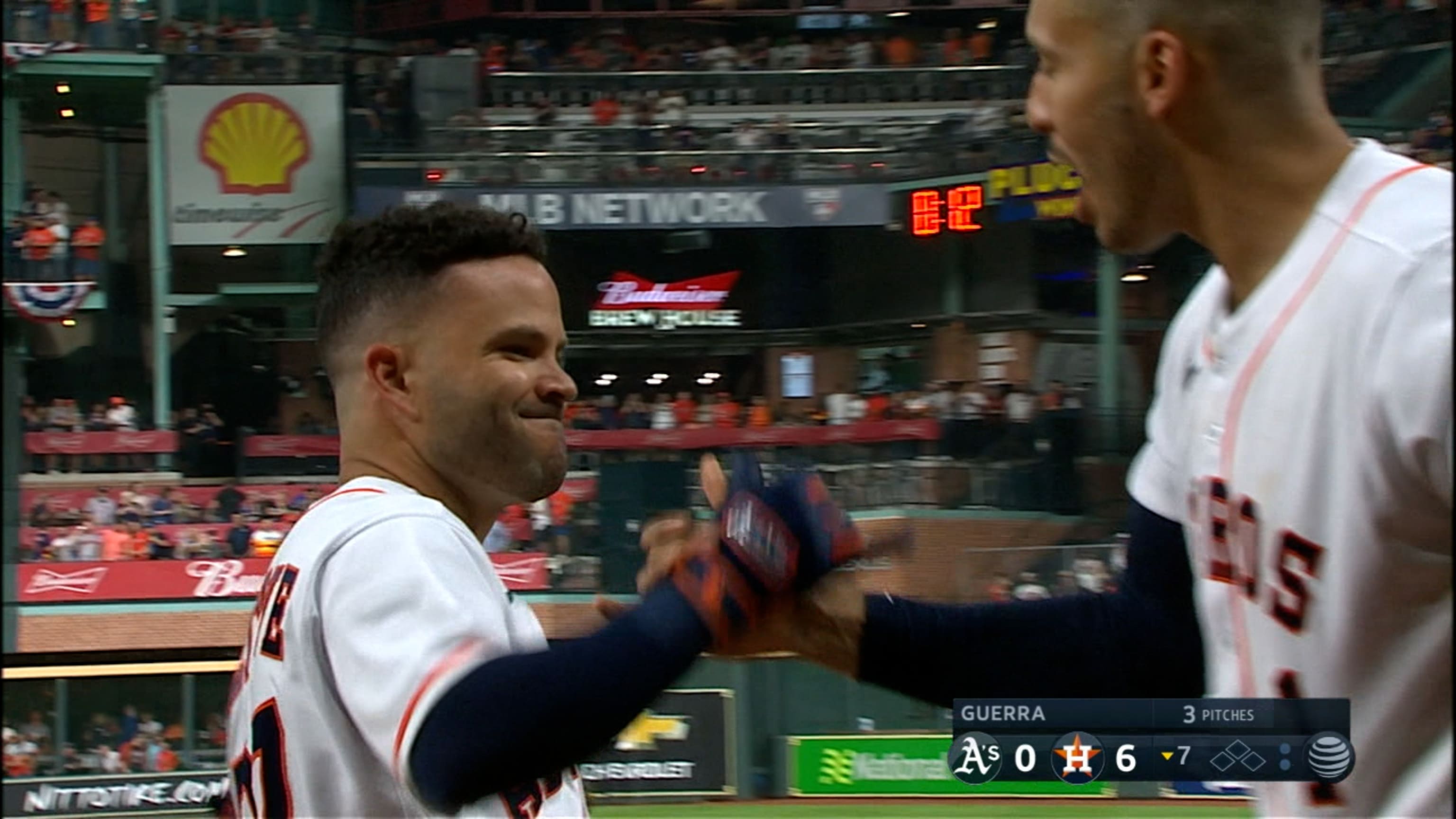 José Altuve empalma vuelacercas