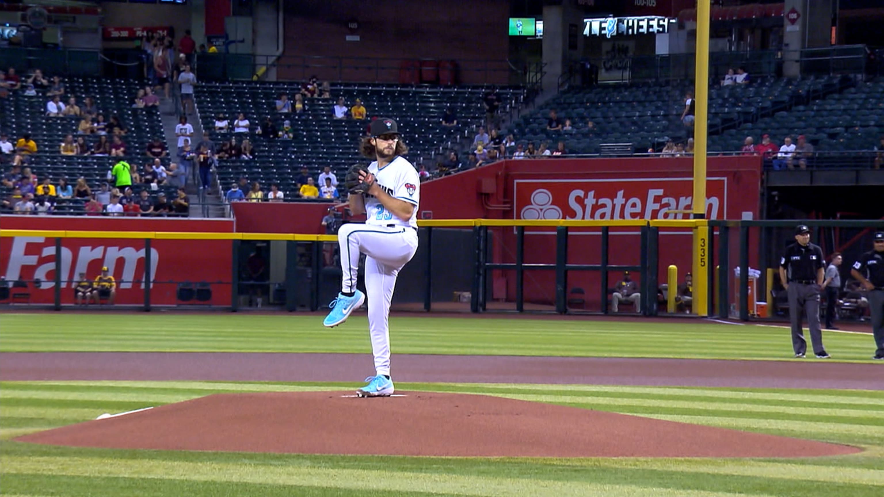 Gallen pumps out four strikeouts