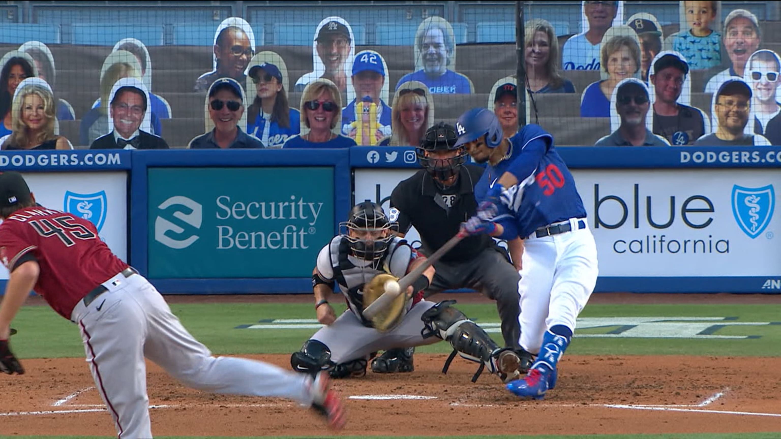 Bambinazo de tres carreras de Mookie Betts