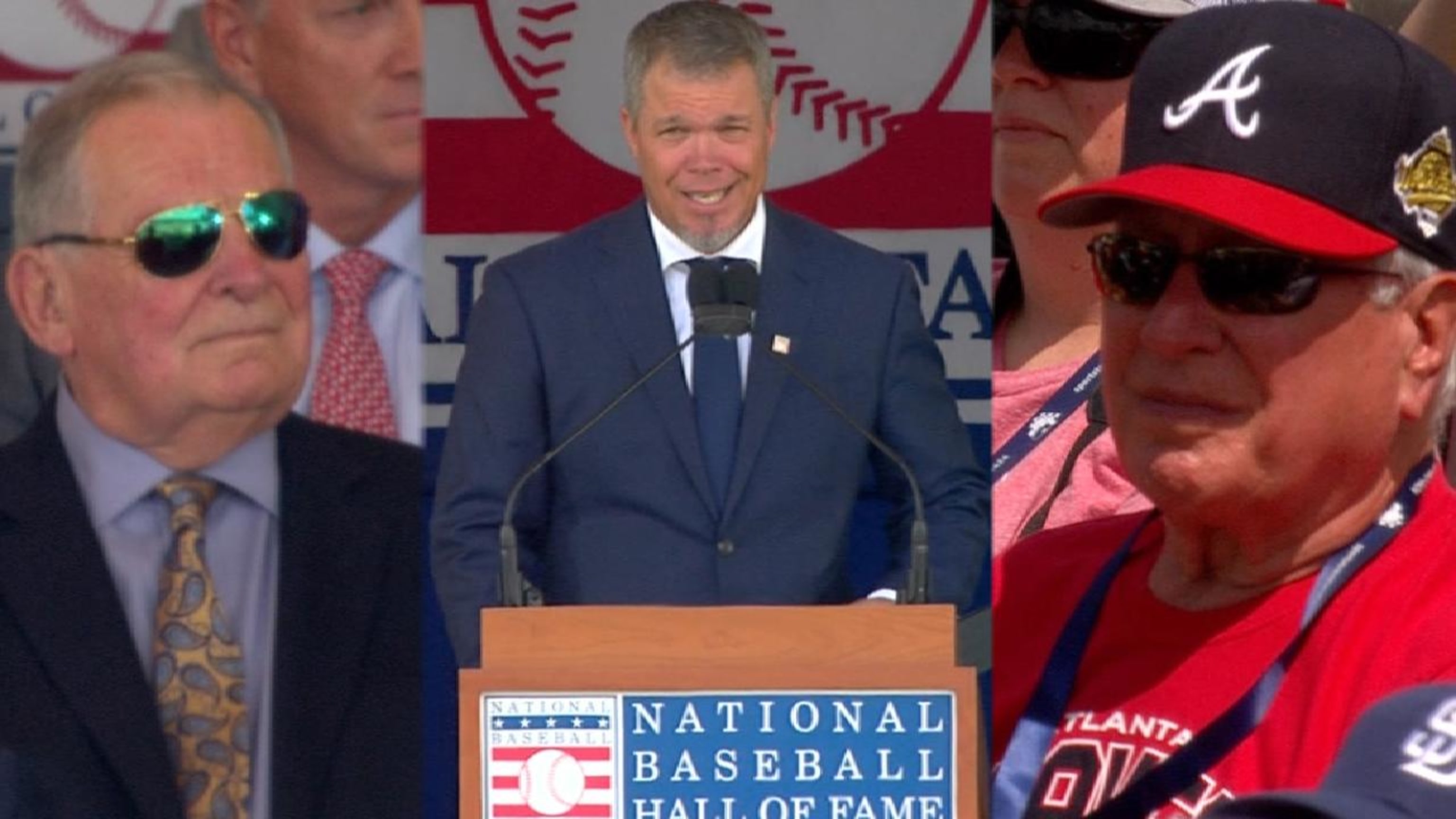 MLB inducts three into Hall of Fame