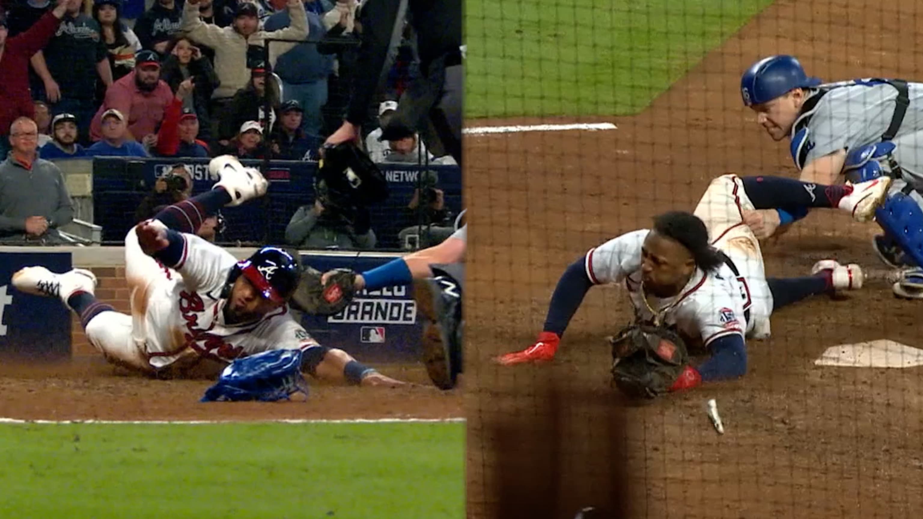 Albies guía rally en la 8va 