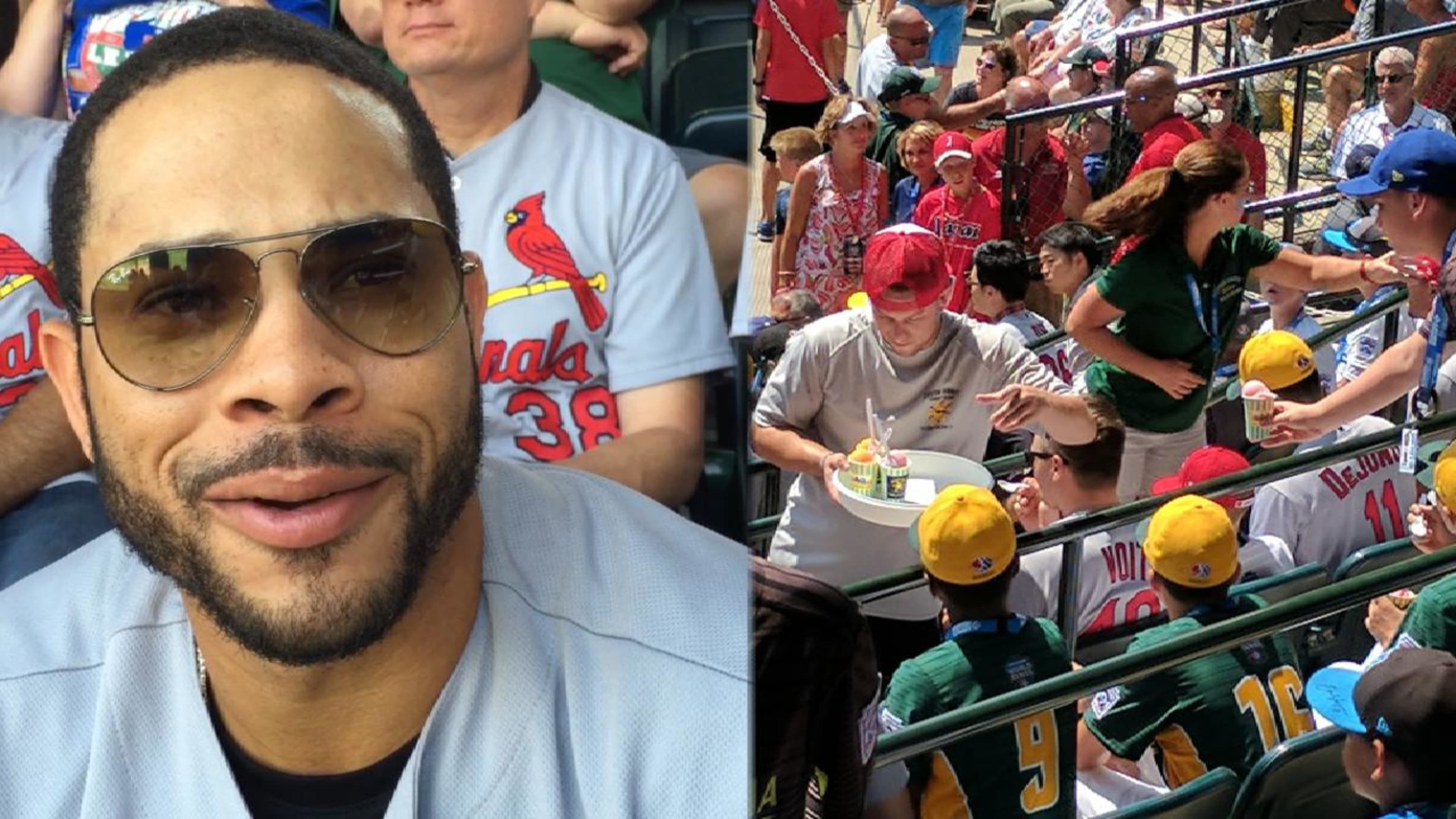 Tommy Pham and Carlos Martinez ordered 200 snow cones for Little