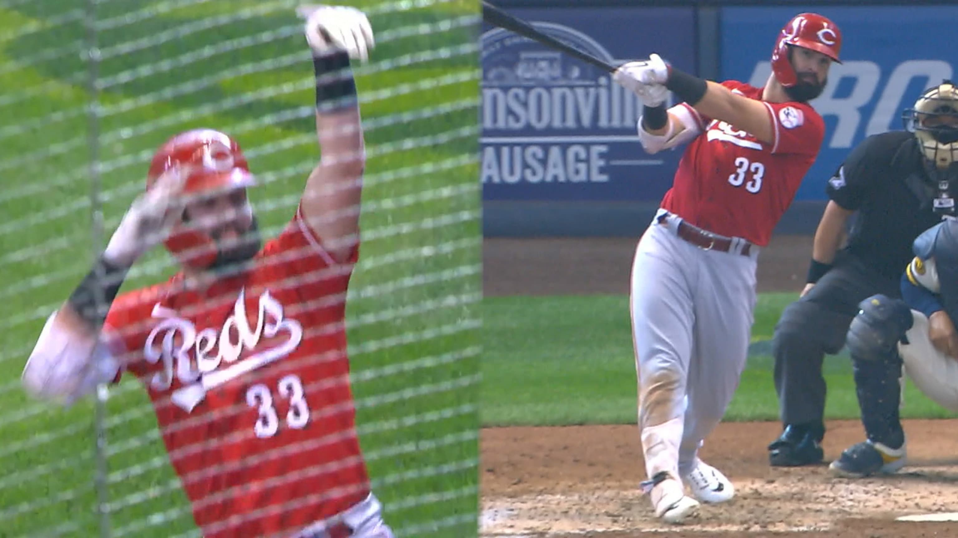 Winker sacude dos jonrones