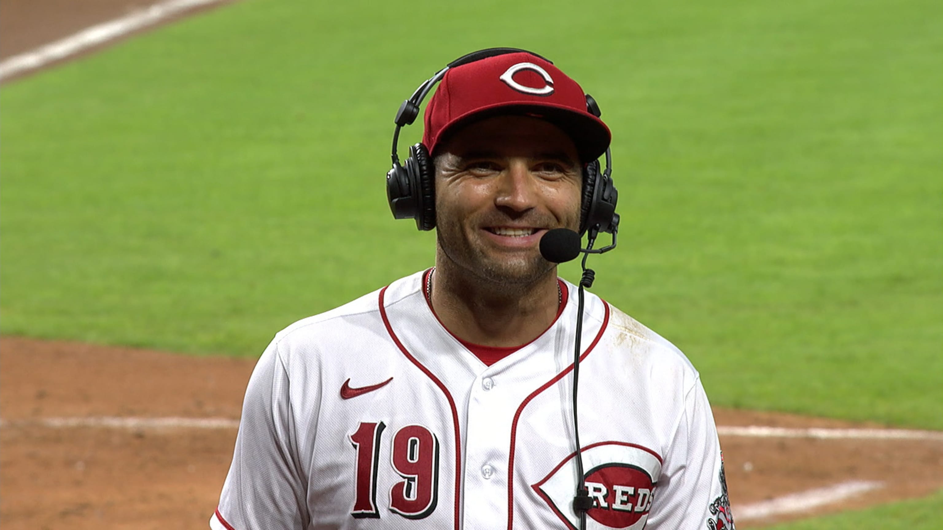 Joey Votto talks home run