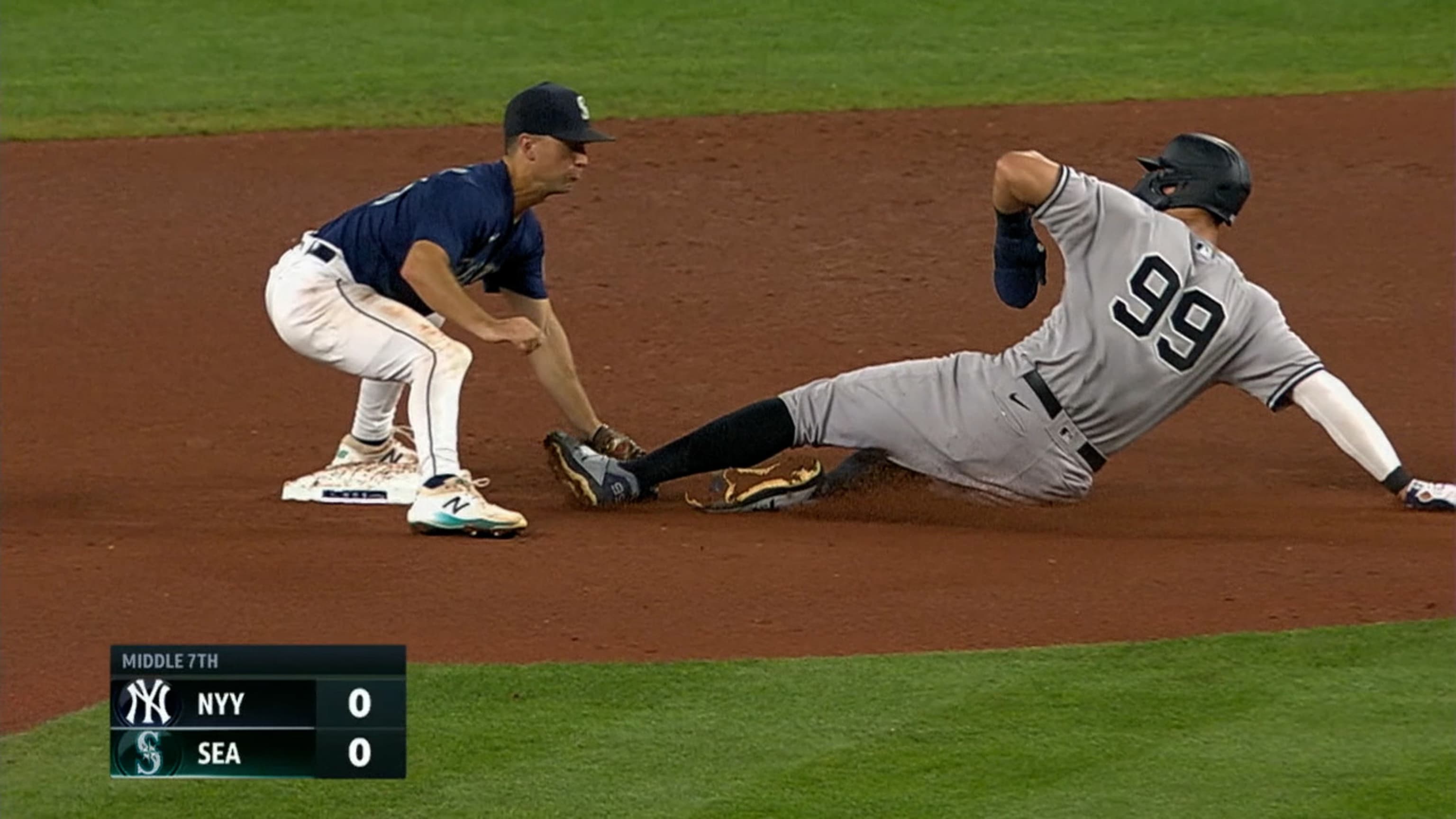 Lucky 13: Mariners Top Yankees in Extras for Tense 1-0 Win - Bloomberg