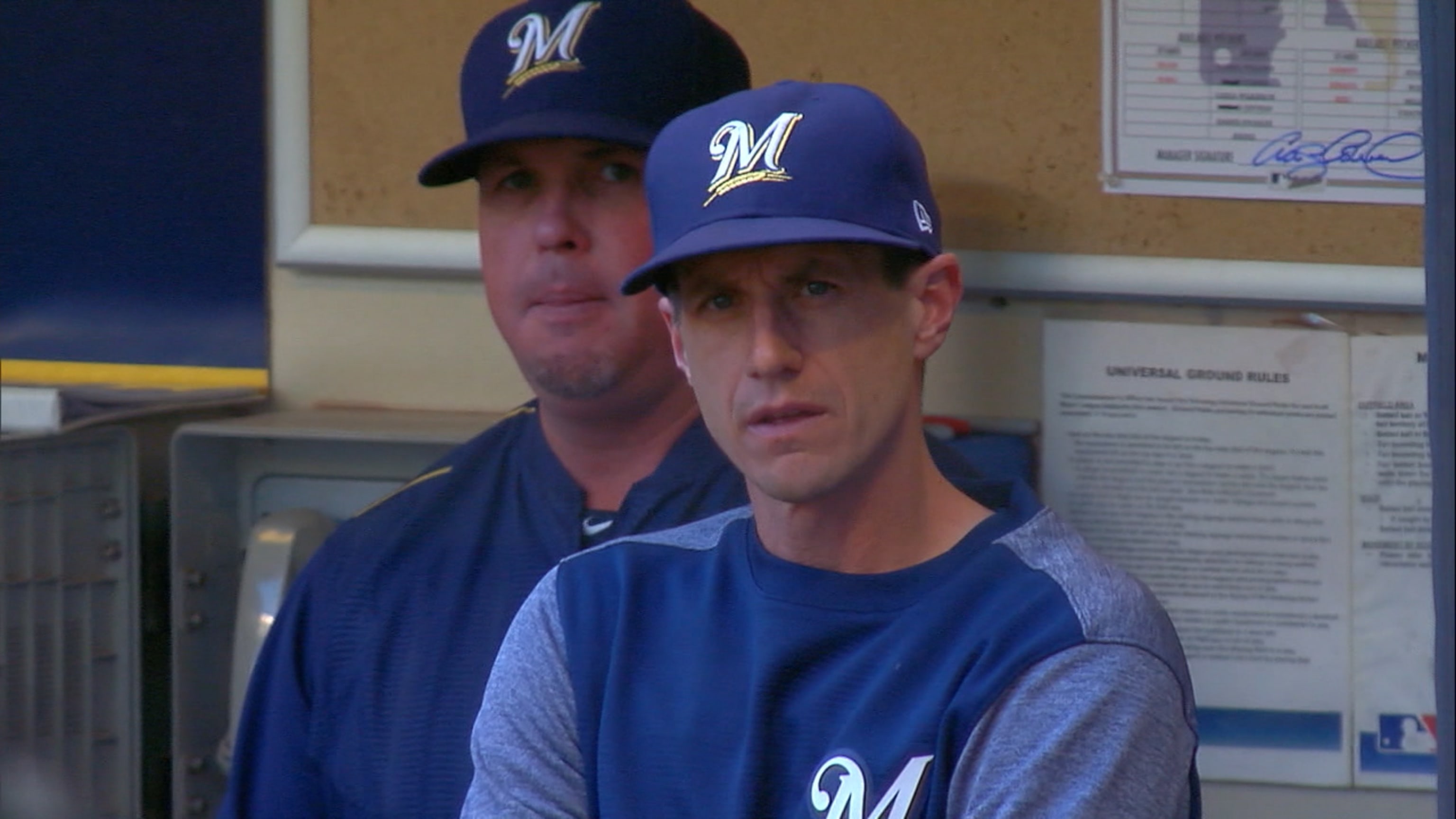 Craig Counsell Signed Brewers Jersey (JSA COA)