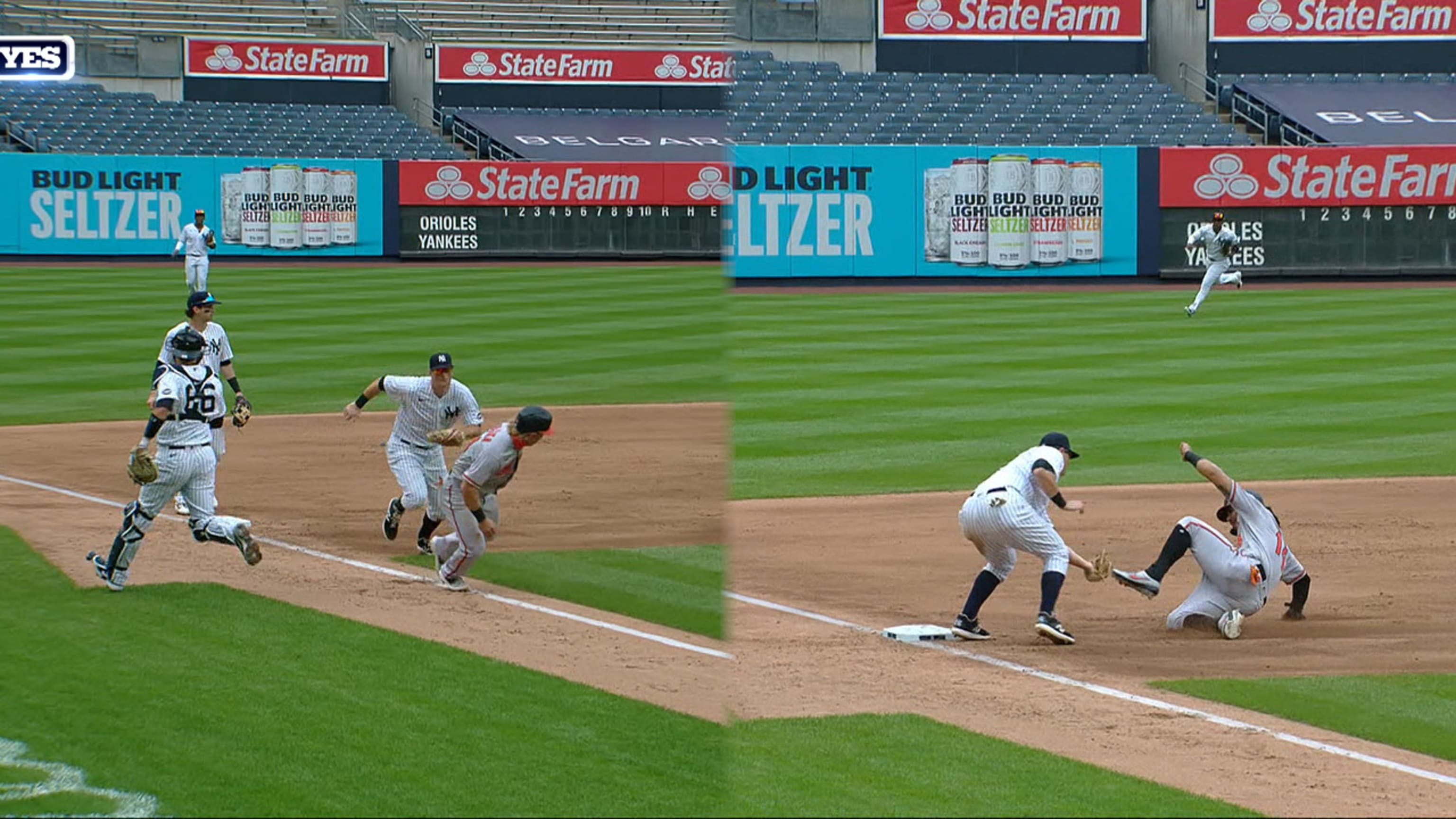 Gleyber Torres hits clutch pinch-hit two-run double