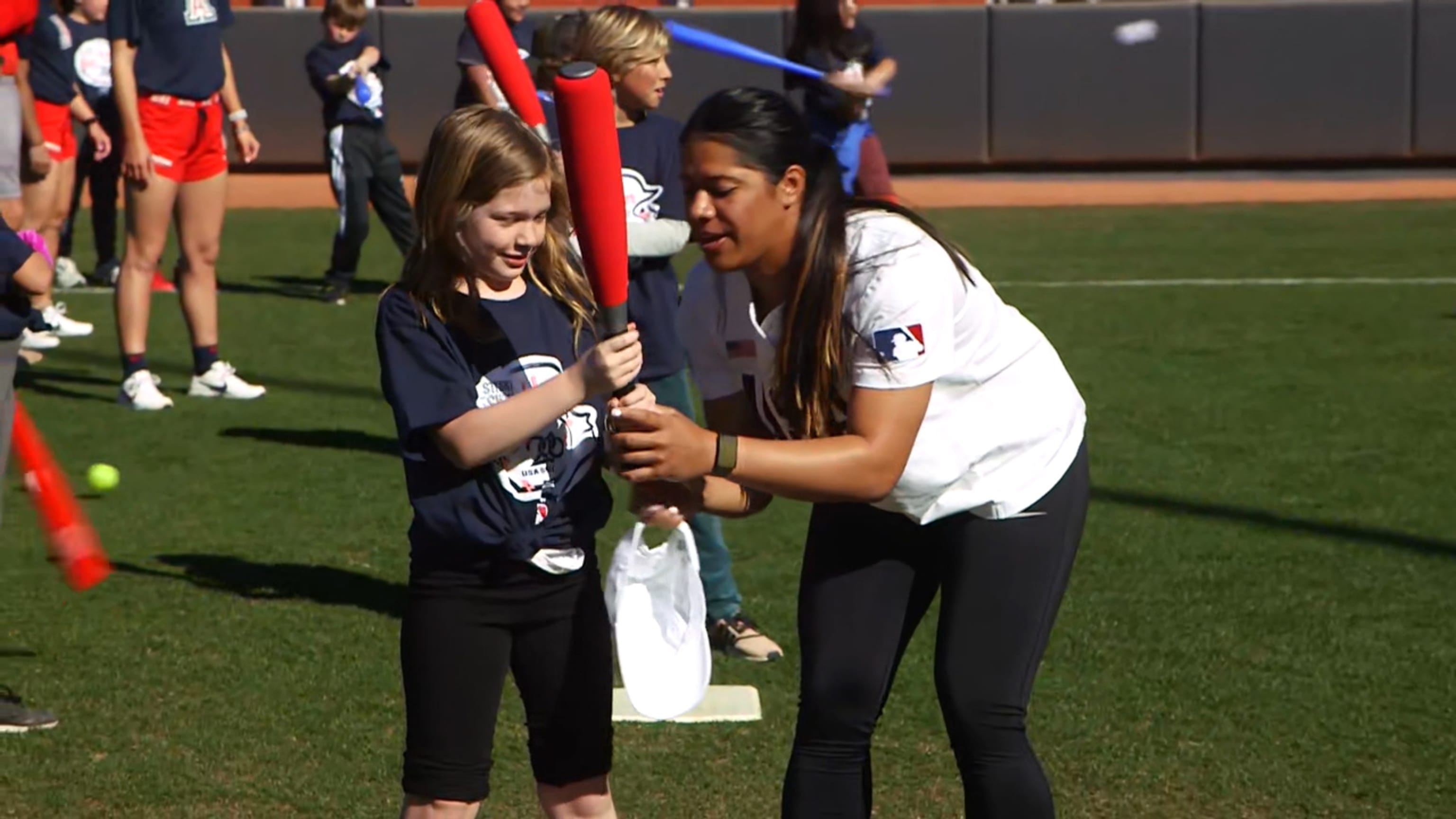 Team Usa Softball Visits University Of Arizona