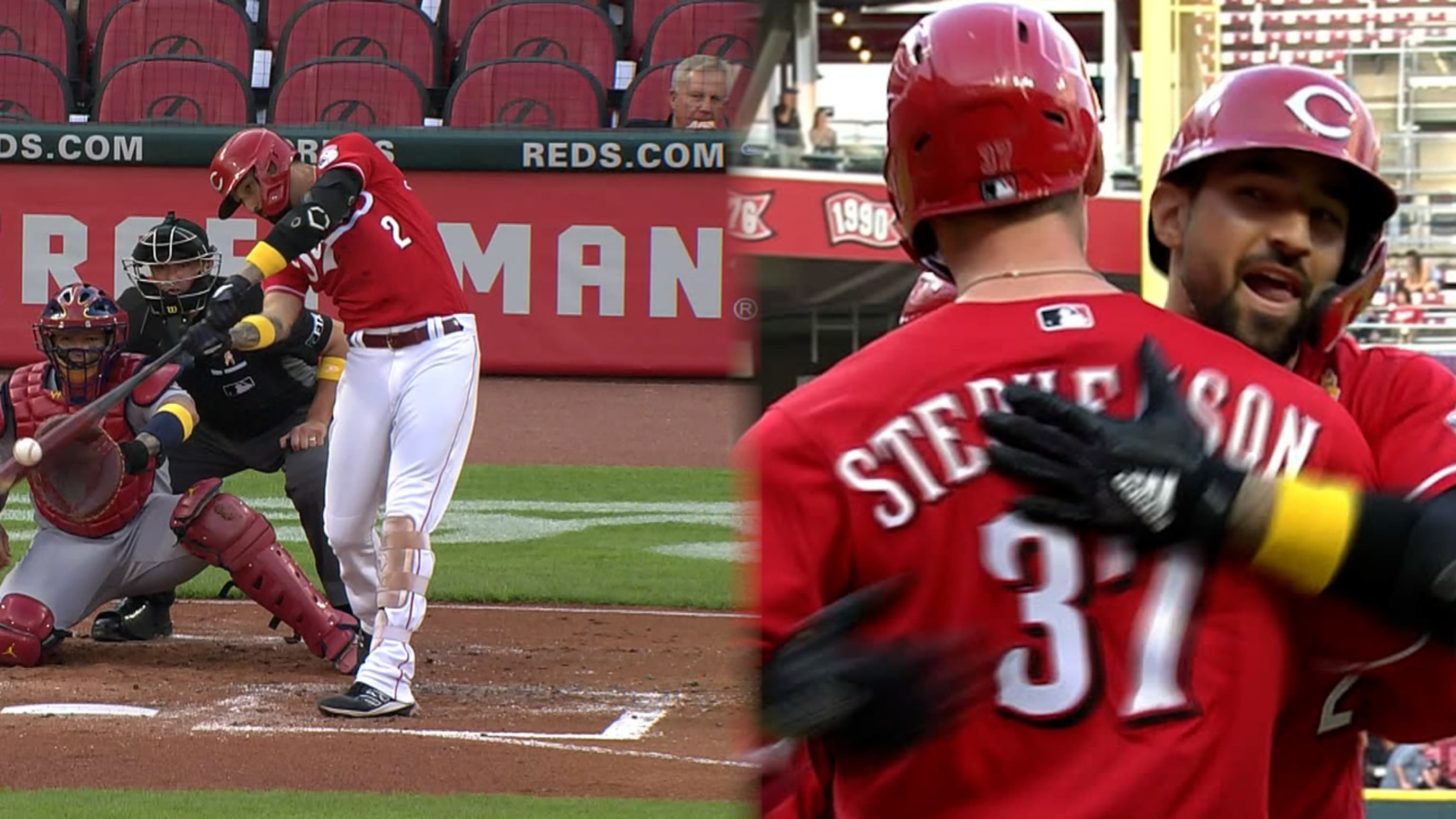 Castellanos batea dos jonrones