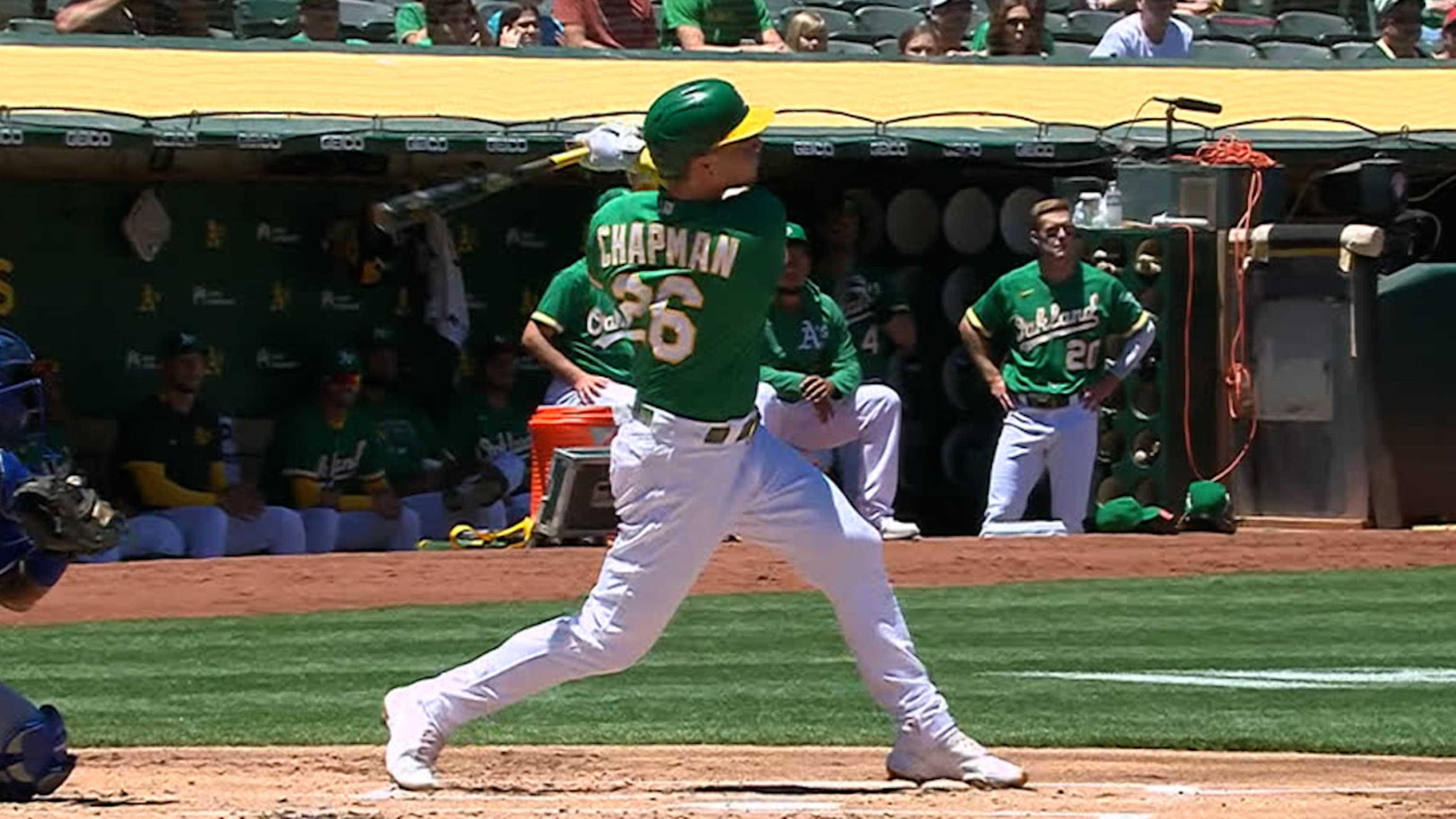 Matt Olson homers twice as A's win series finale against Royals