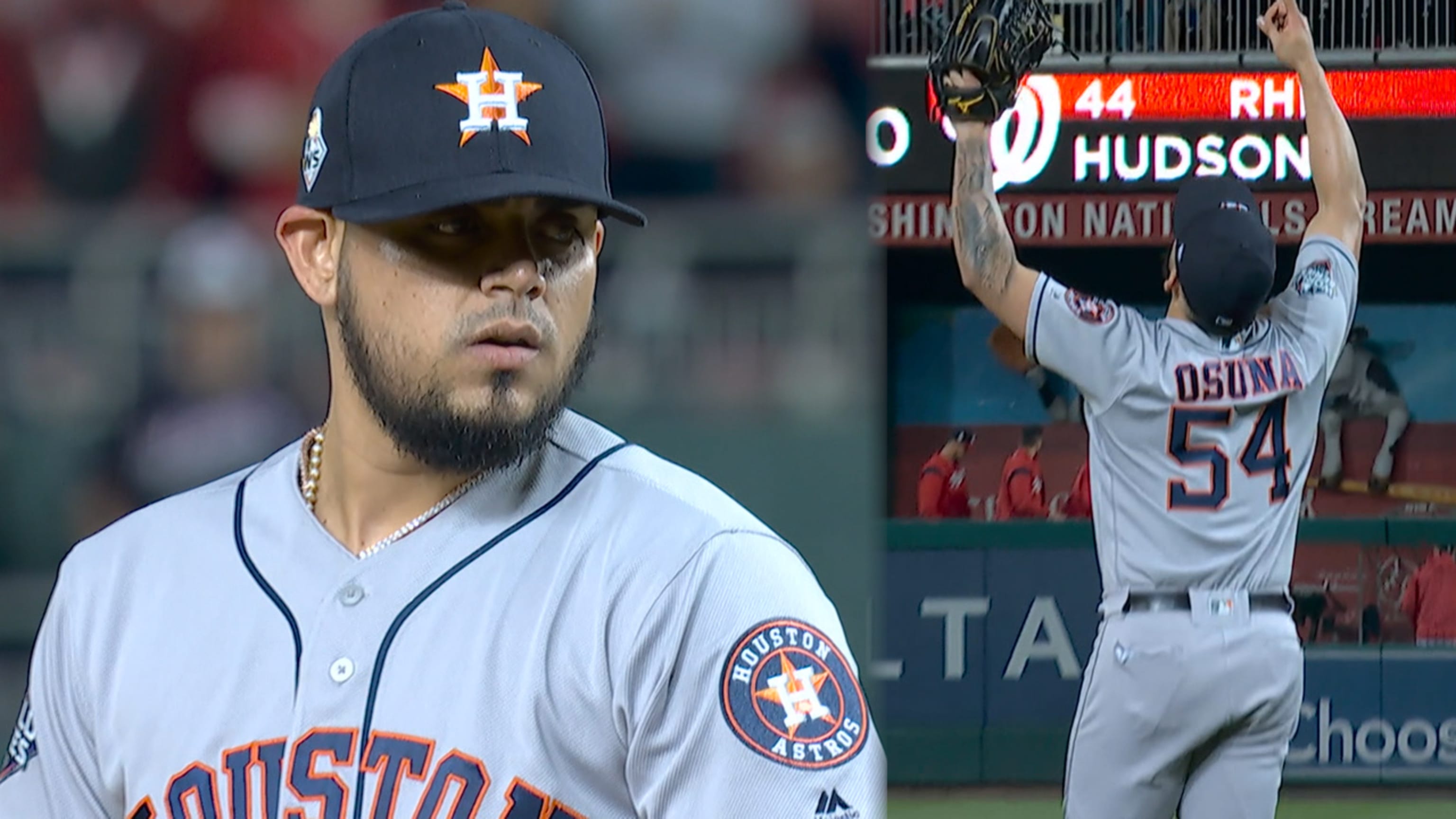Osuna earns save in Game 3
