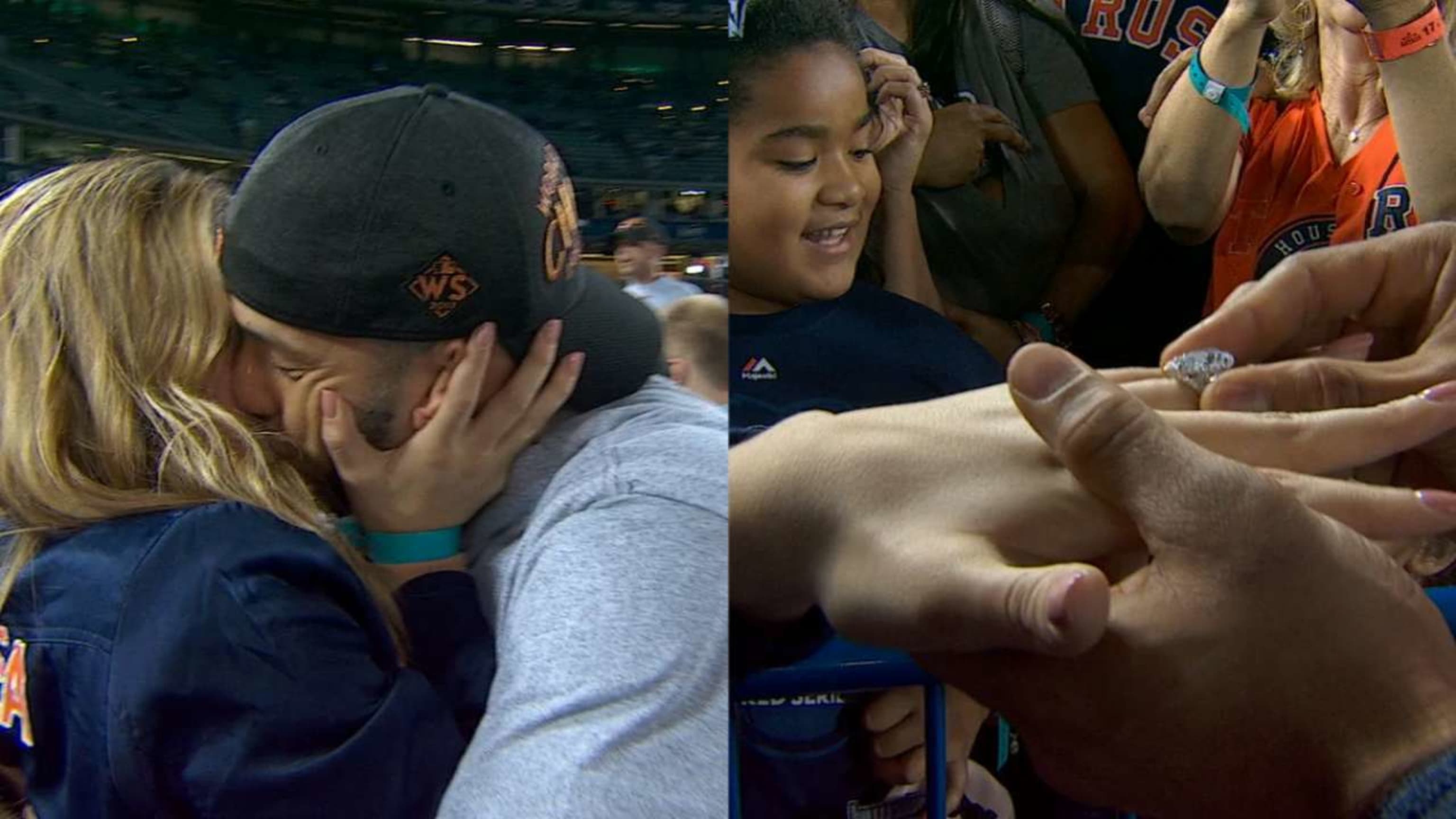 A Houston Astros Player Just Proposed To His Girlfriend After Winning The  World Series