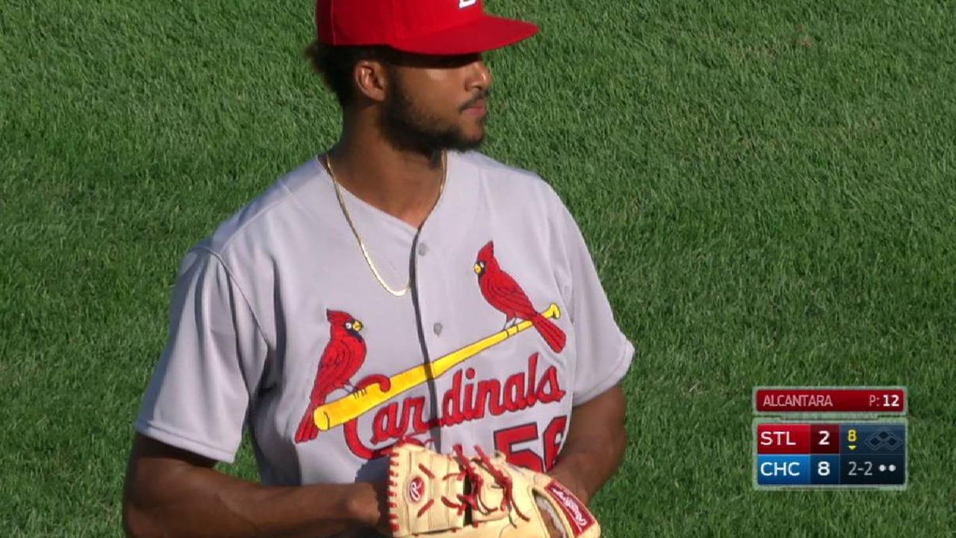 Alcantara strikes out Happ