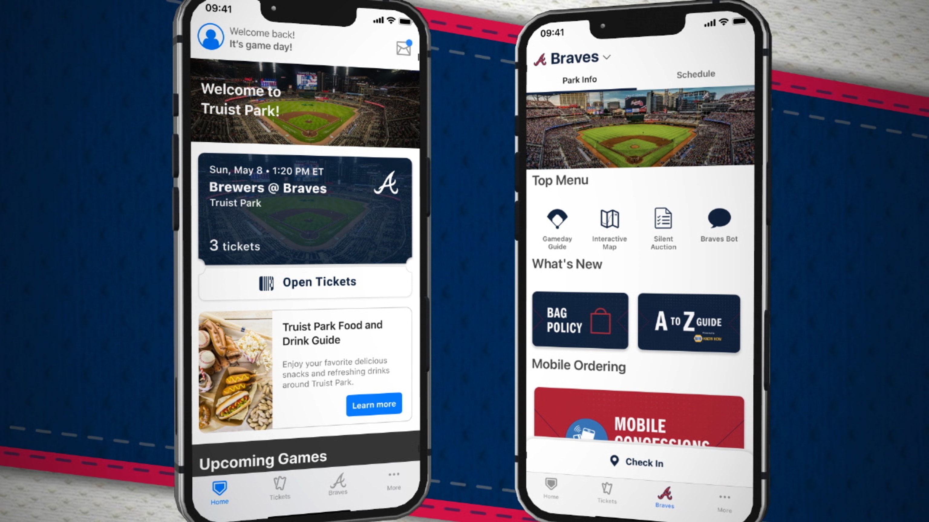 MLB Ballpark app Atlanta Braves