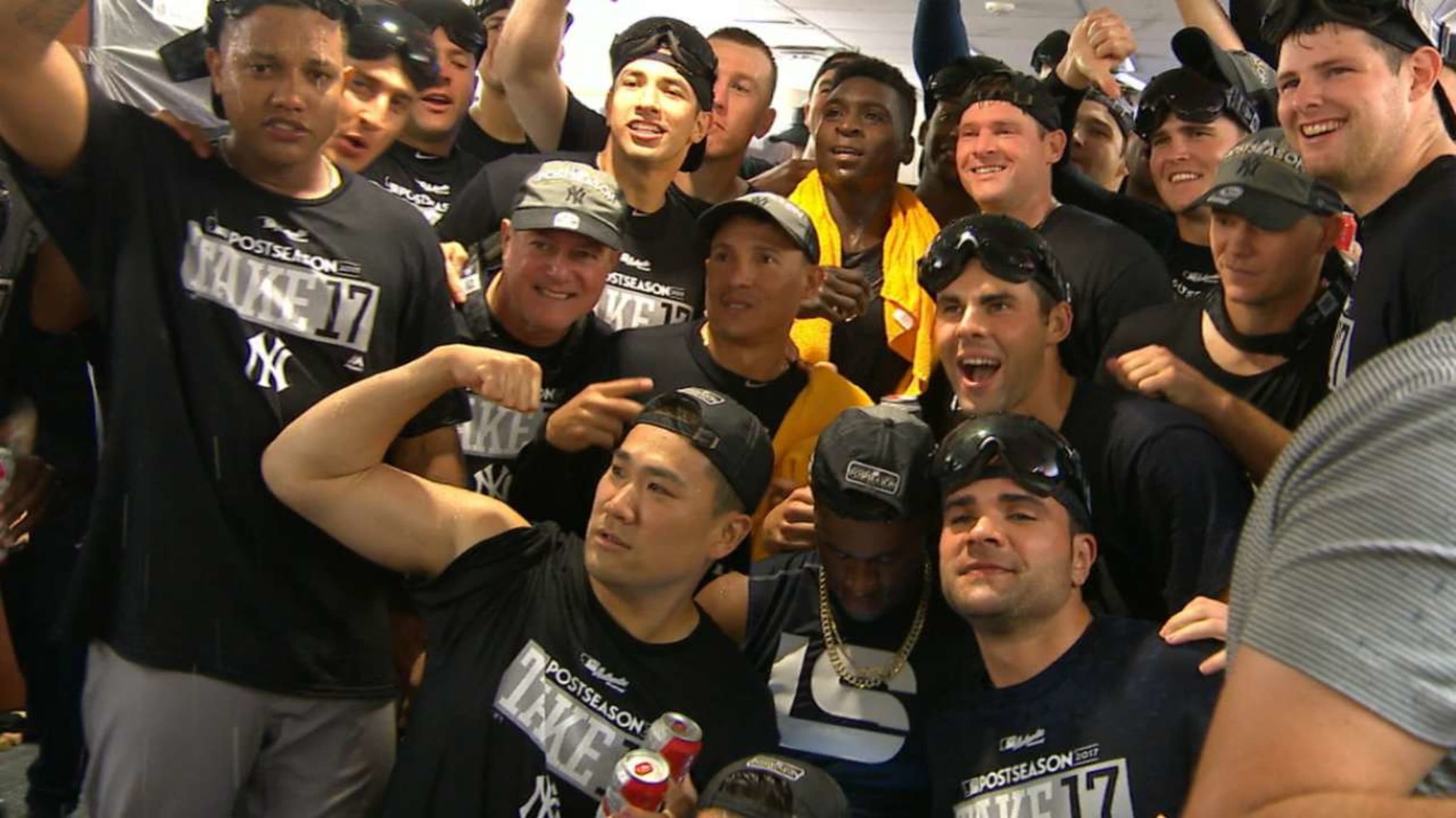 Yankees clinch spot in MLB playoffs  How to get Yankees postseason gear 