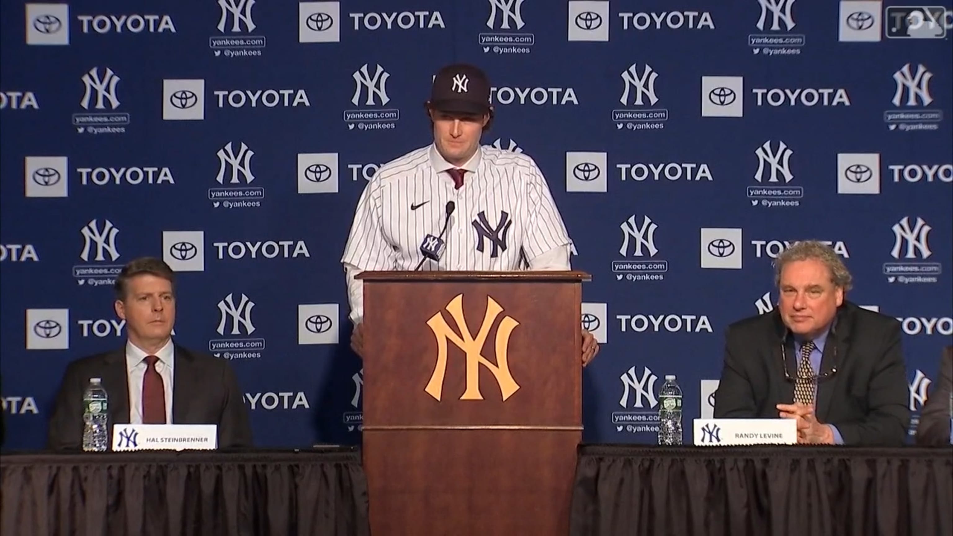 Yankees introduce Gerrit Cole